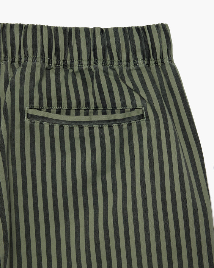 WASHED STRIPE CHEF PANT