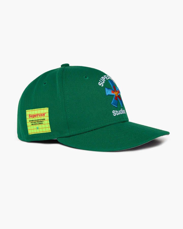 STARBURST NEW ERA HAT 59/50 (GREEN)