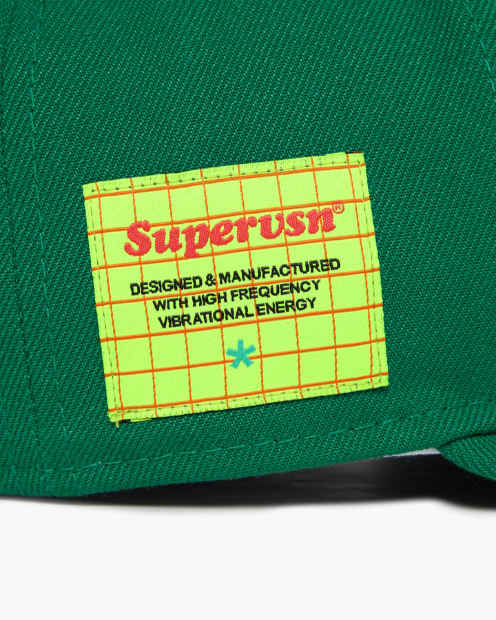 STARBURST NEW ERA HAT 59/50 (GREEN)