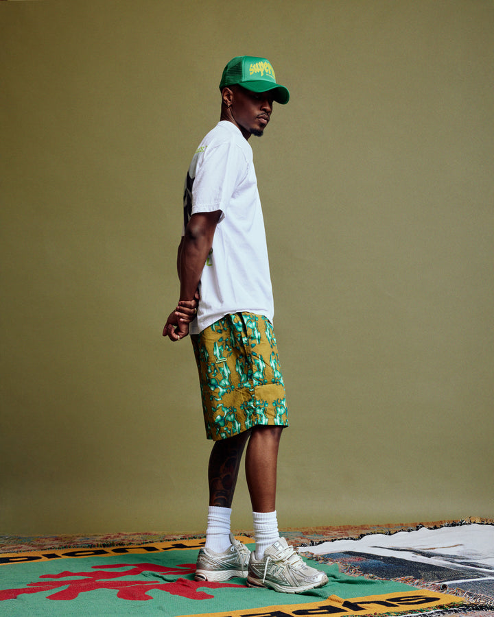 ABSTRACT SUMMER SHORT