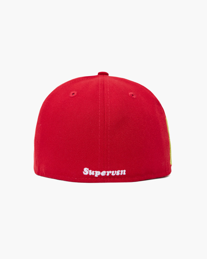 STARBURST NEW ERA HAT 59/50 (RED)