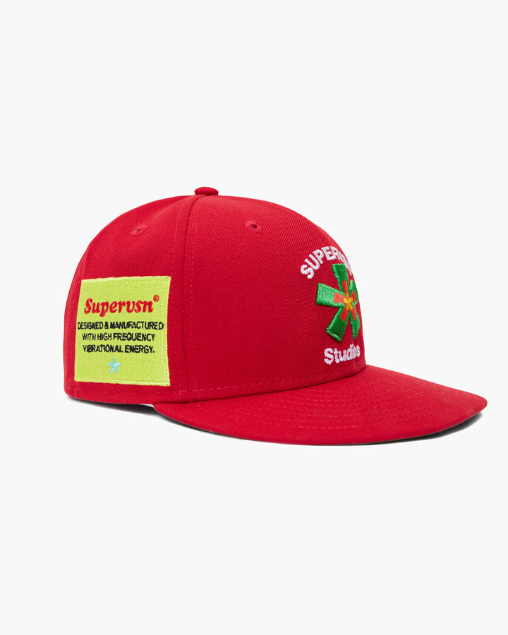 STARBURST NEW ERA HAT 59/50 (RED)