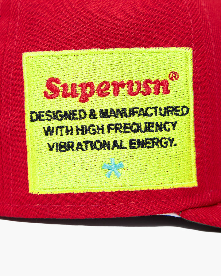 STARBURST NEW ERA HAT 59/50 (RED)