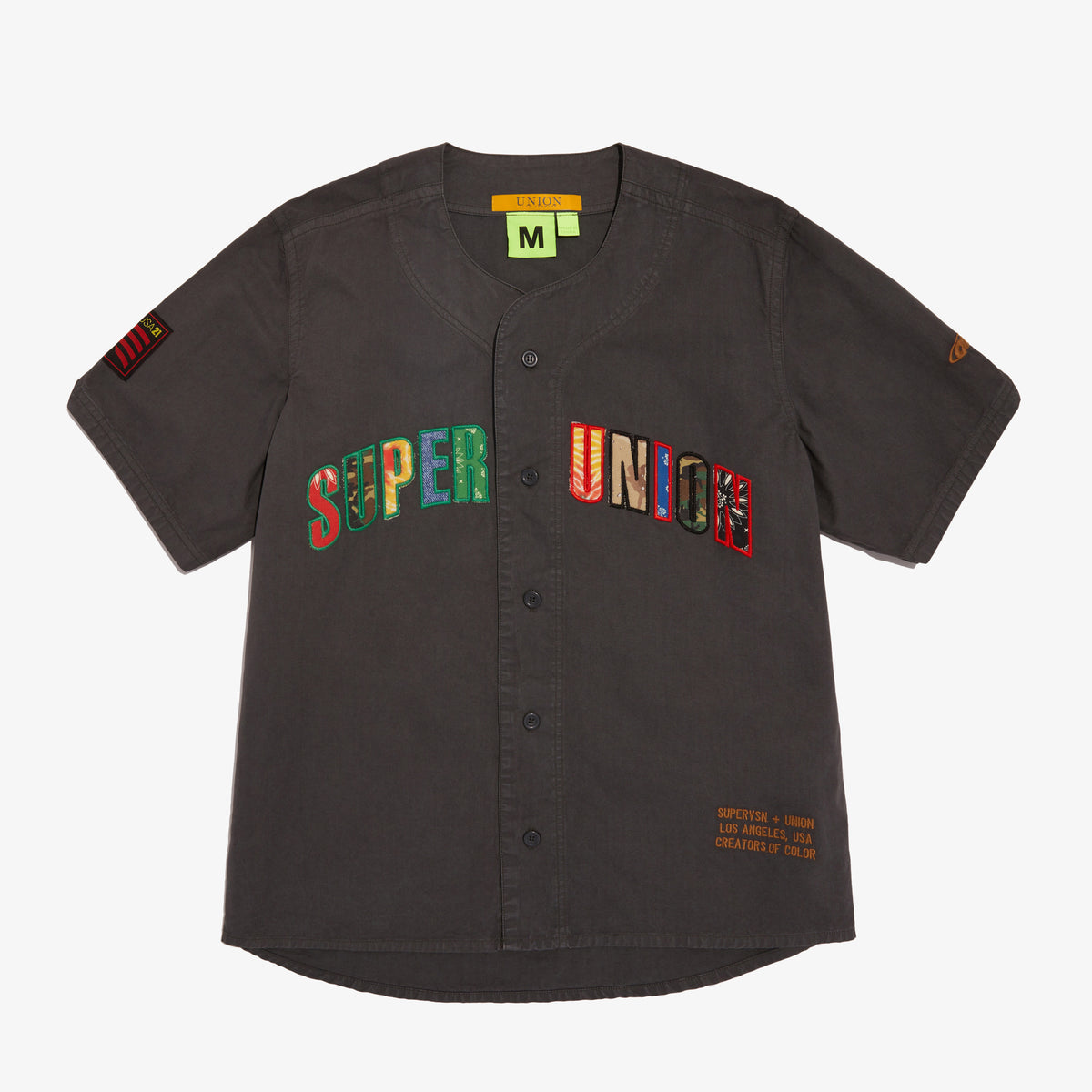 SUPERUNION BASEBALL JERSEY (ASH GREY)