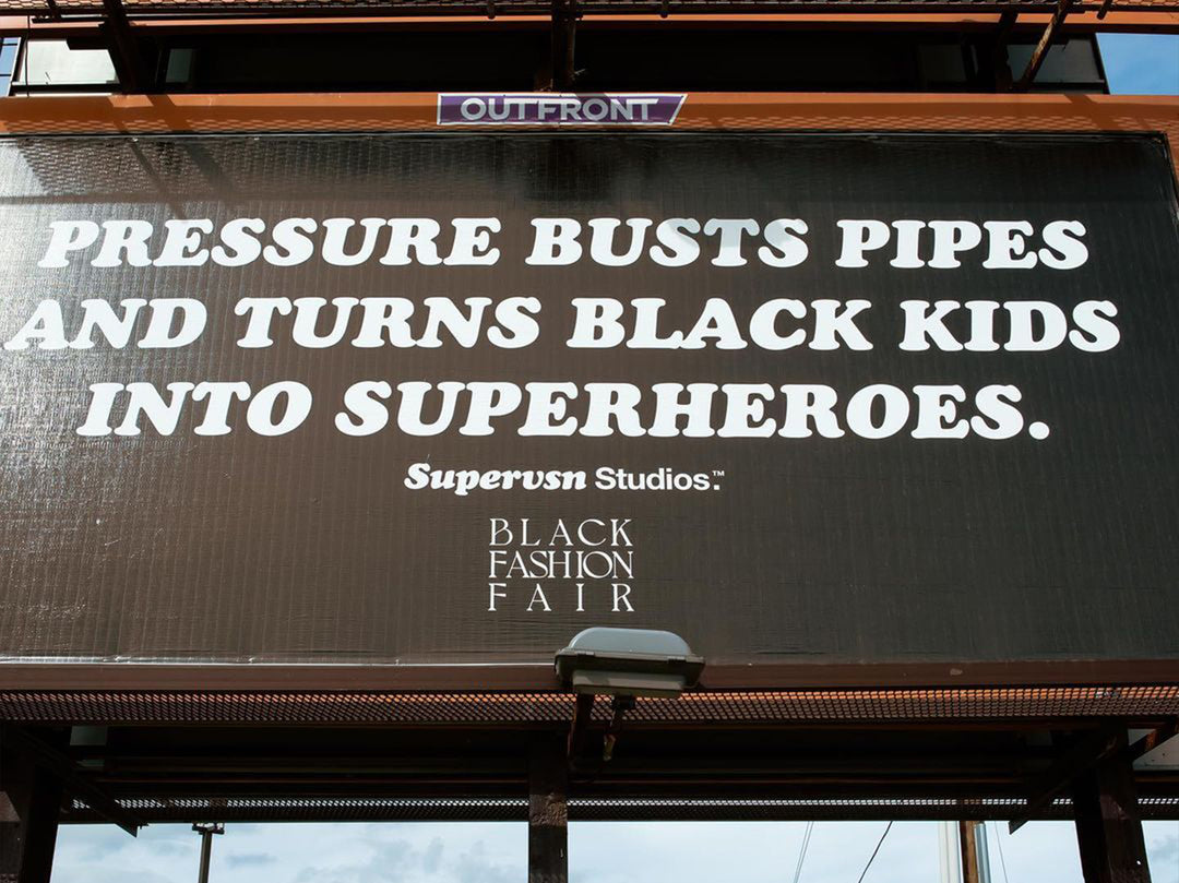 BLACK FASHION FAIR BILLBOARD