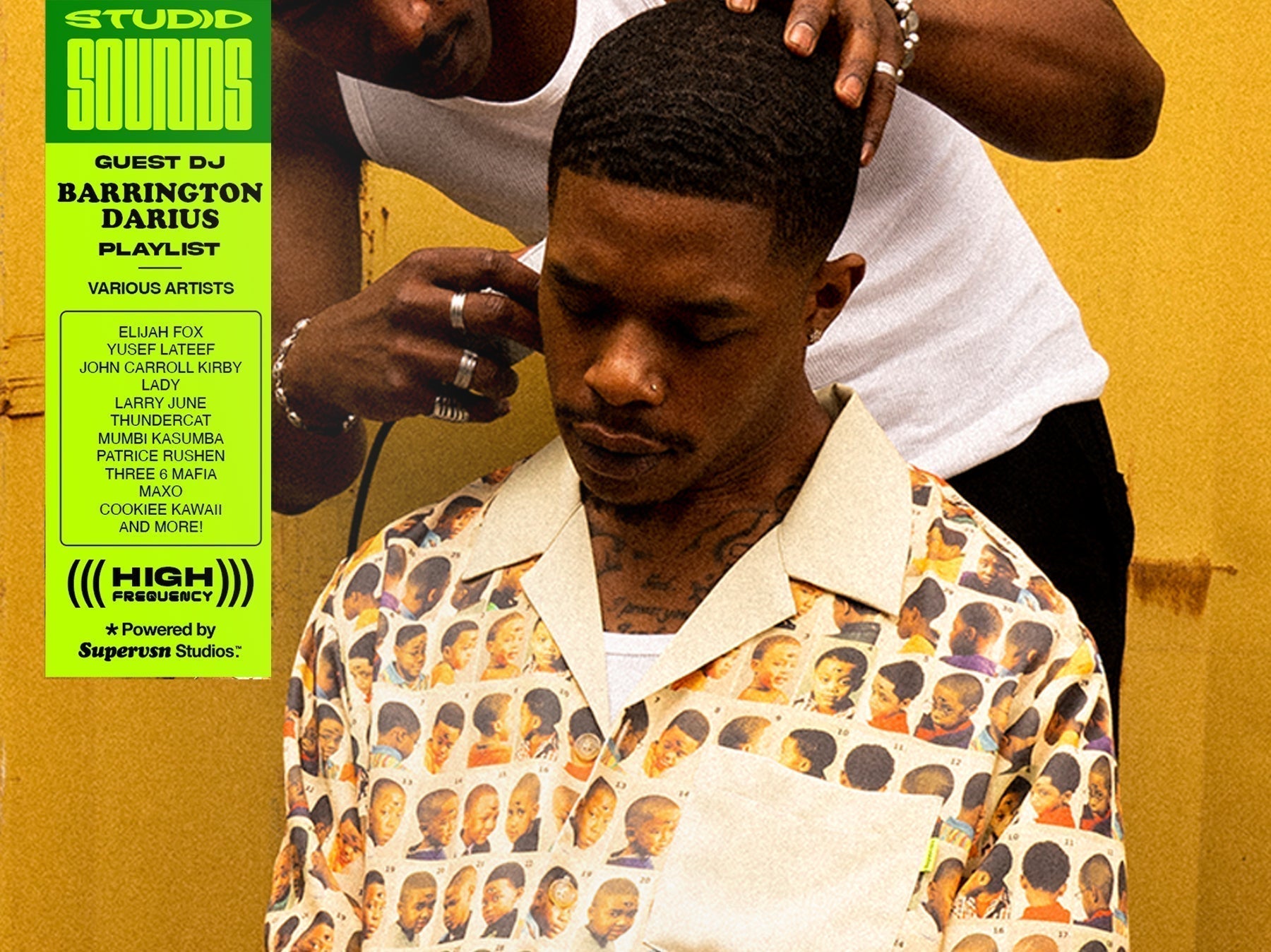 STUDIO SOUNDS:  BARRINGTON DARIUS PLAYLIST