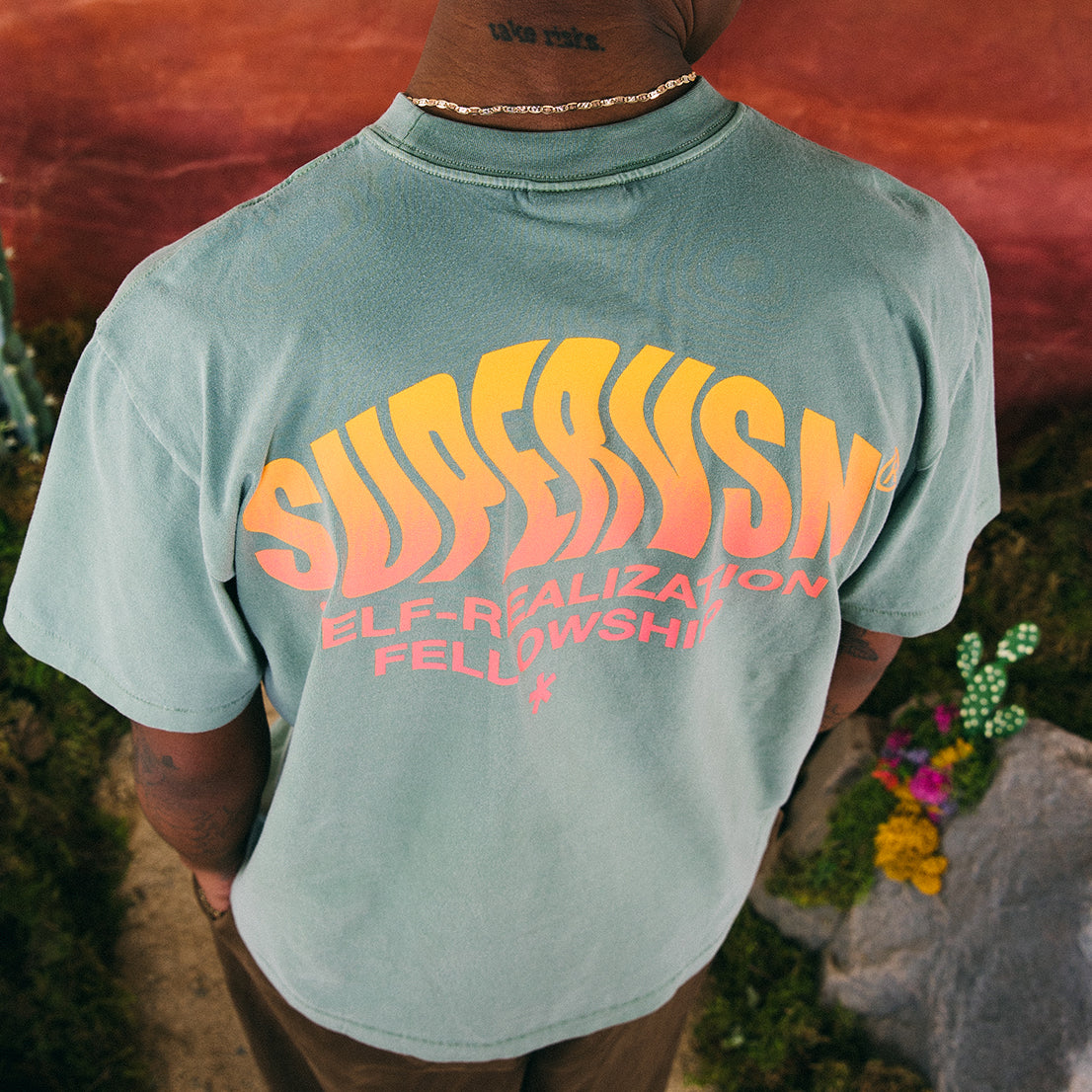 SELF REALIZATION LOGO TEE