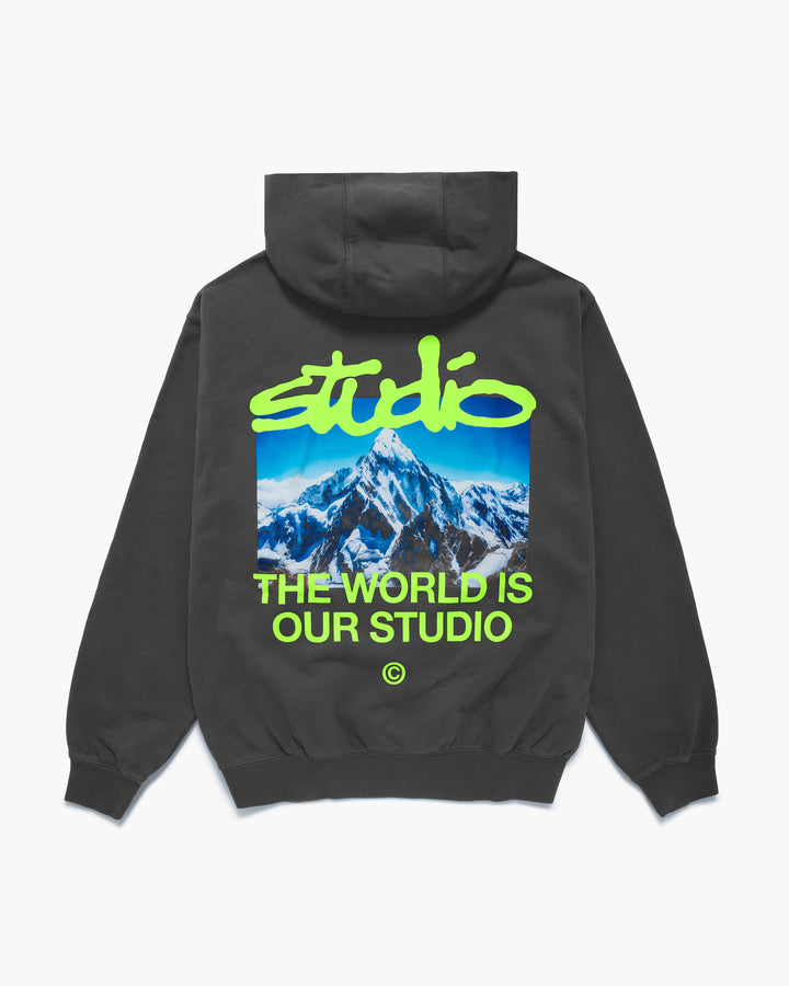 ALPINE SCRIPT HOODIE