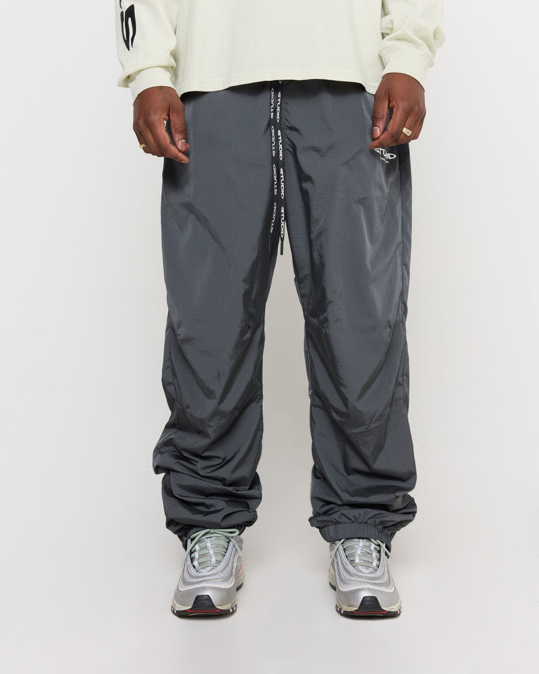 Logo Nylon Pants