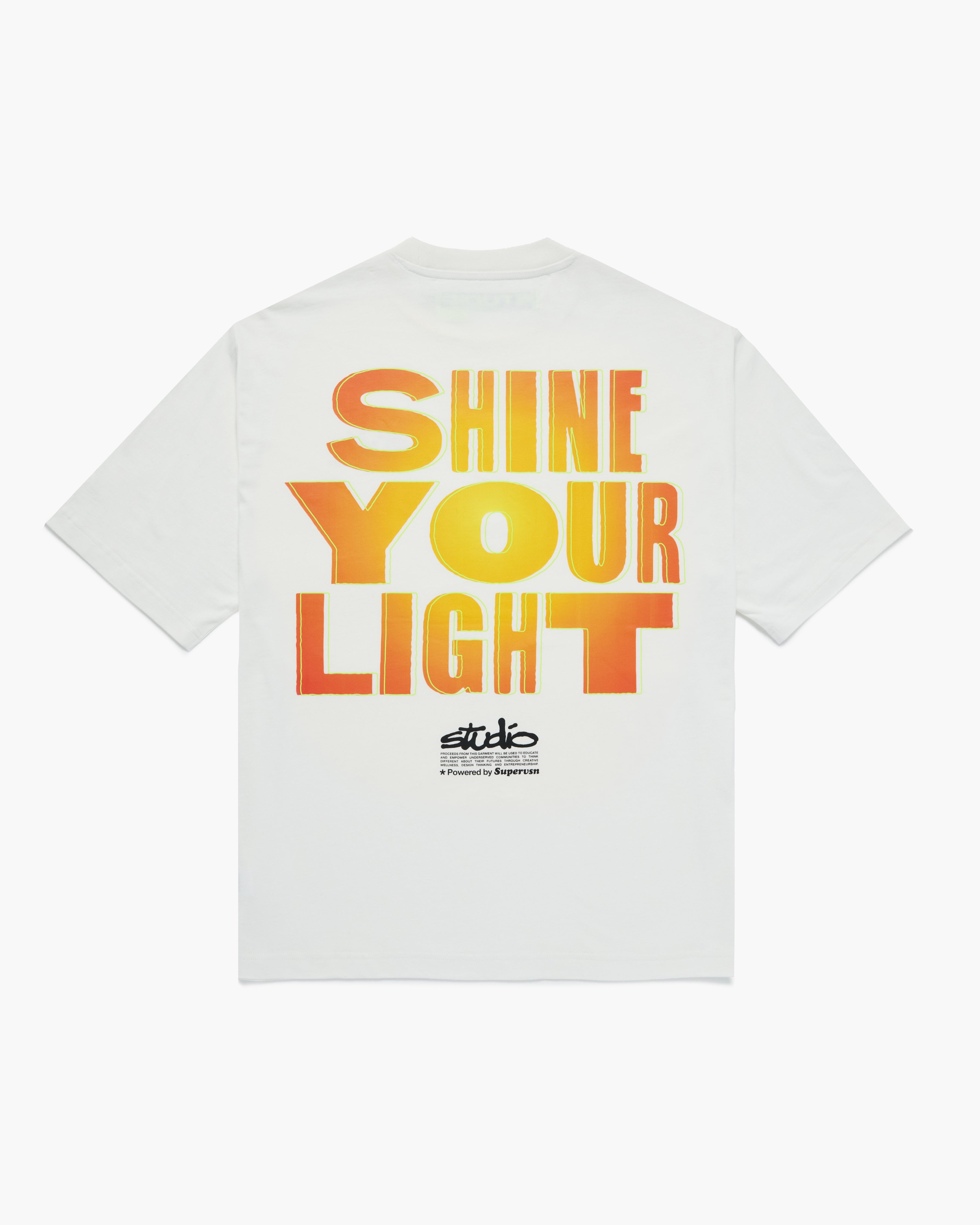 SHINE YOUR LIGHT SS TEE – Supervsn Studios