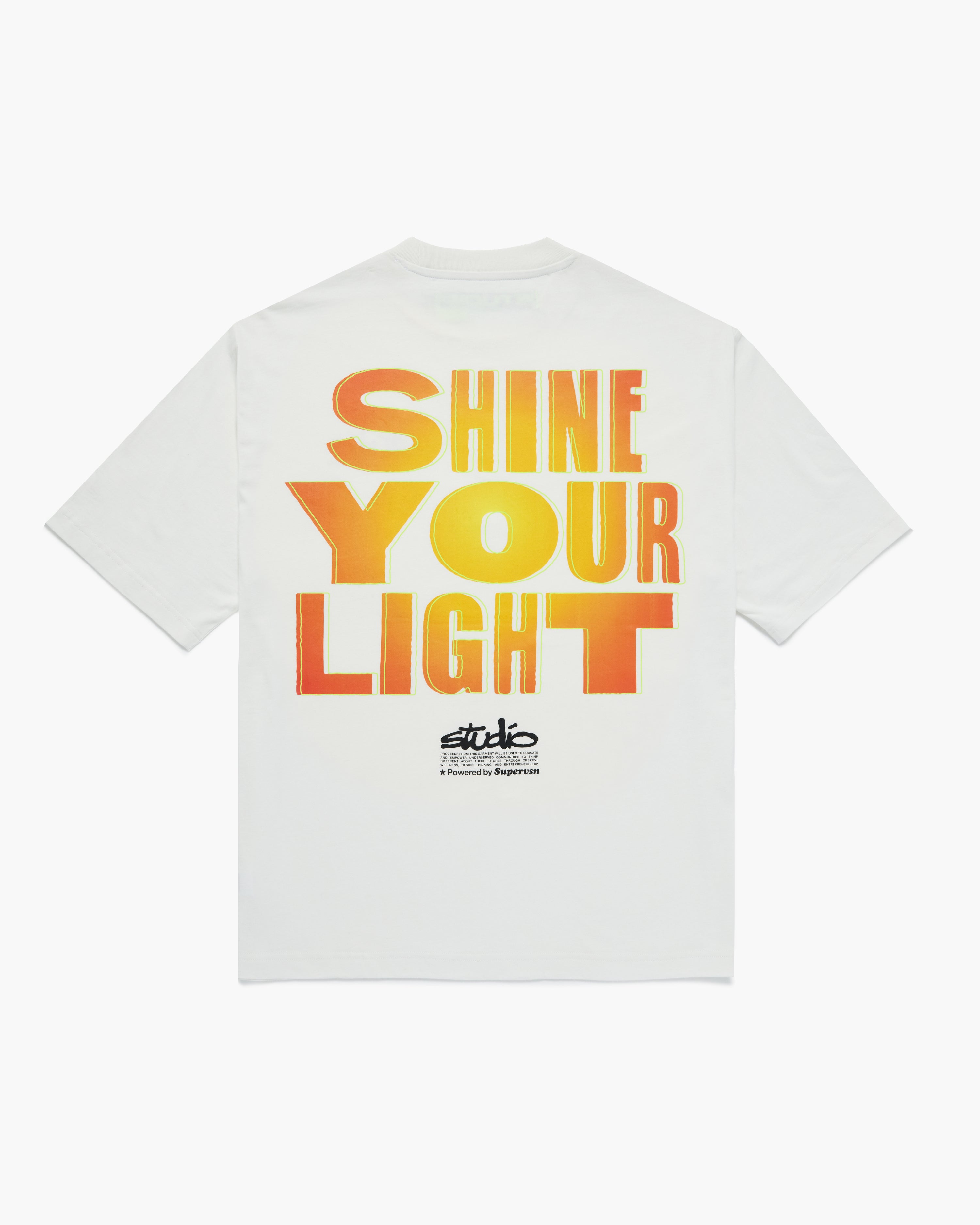 SHINE YOUR LIGHT SS TEE
