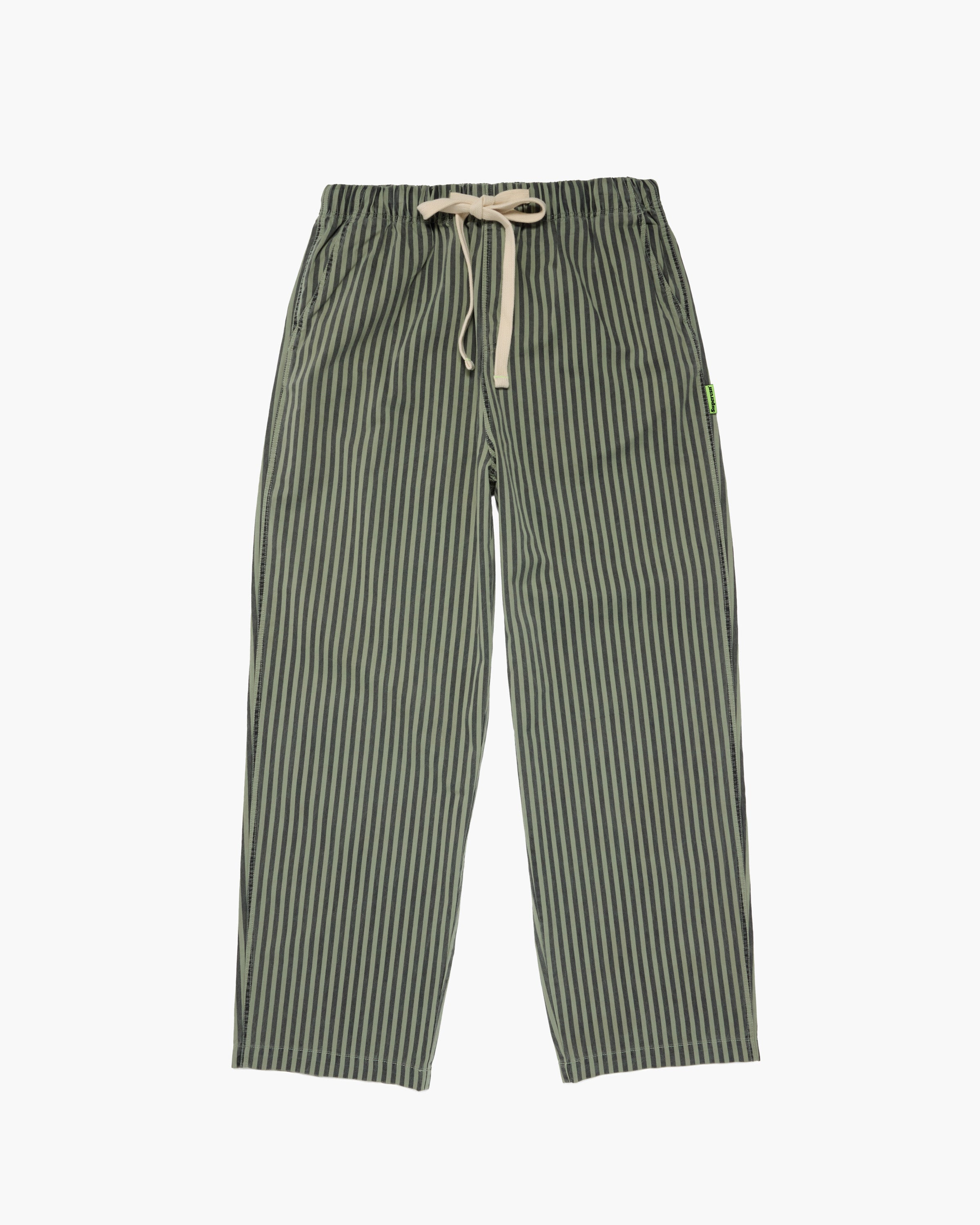 WASHED STRIPE CHEF PANT