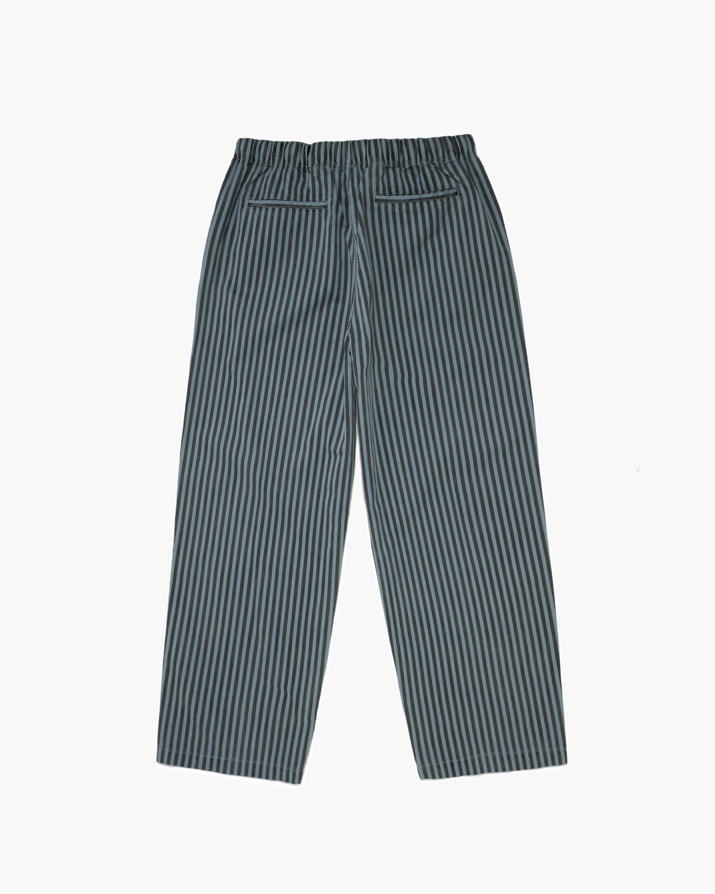 WASHED STRIPE CHEF PANT