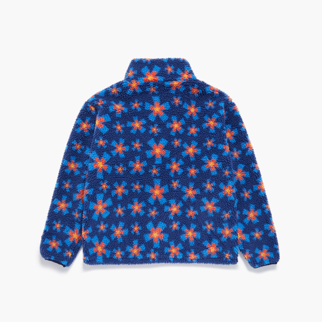 STARBURST SHERPA PRINT 1/4 ZIP SHIRT