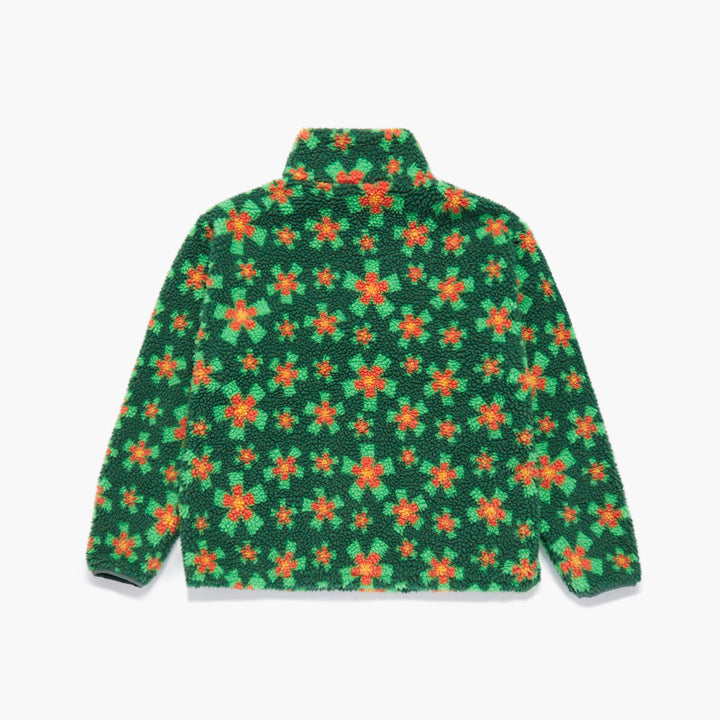 STARBURST SHERPA PRINT 1/4 ZIP SHIRT