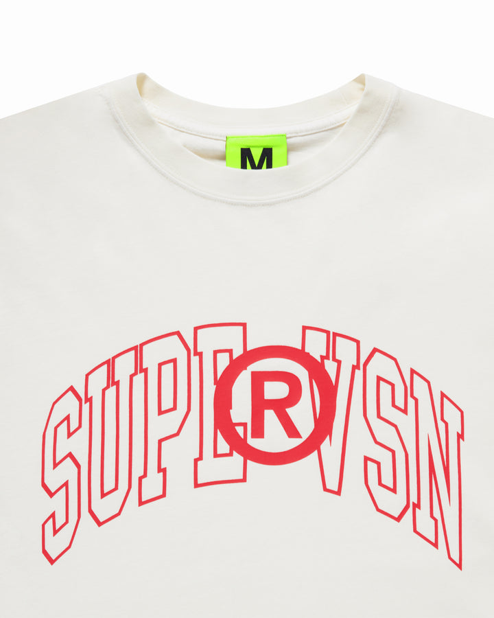 SUPERVSN COLLEGIATE LOGO TEE