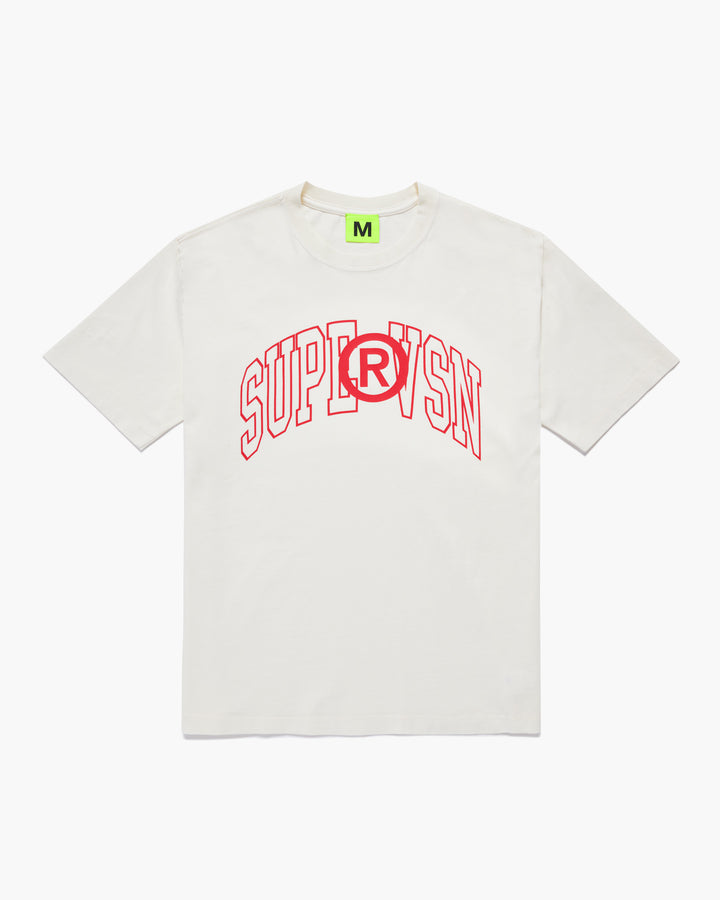 SUPERVSN COLLEGIATE LOGO TEE