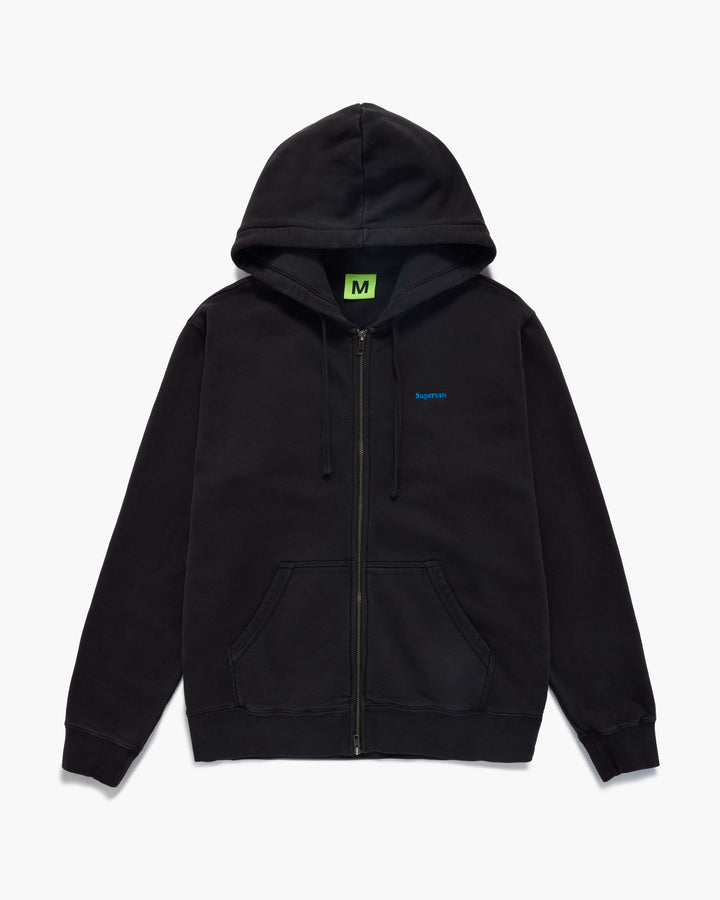 SUPERVSN ZIP UP HOODIE