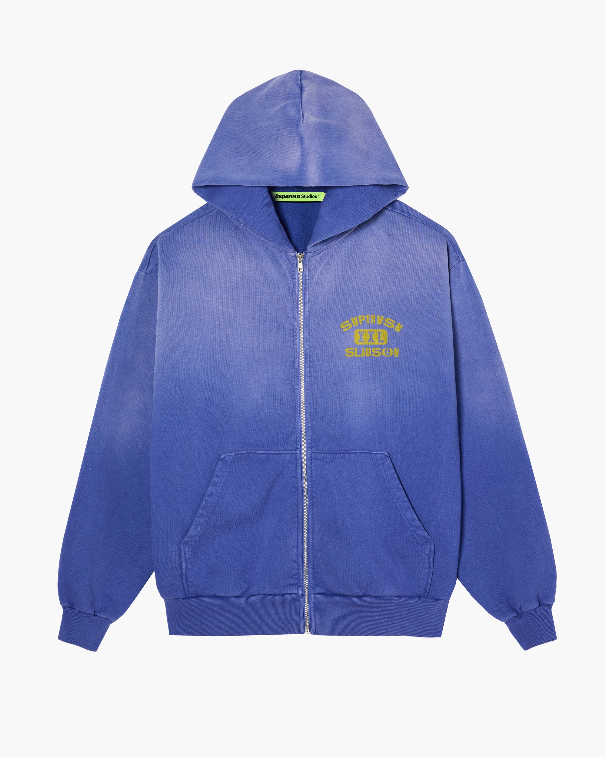 トップス Slyglanz Hoodie SLAUSON UNIVERSITY ZIP HOODIE – Supervsn Studios