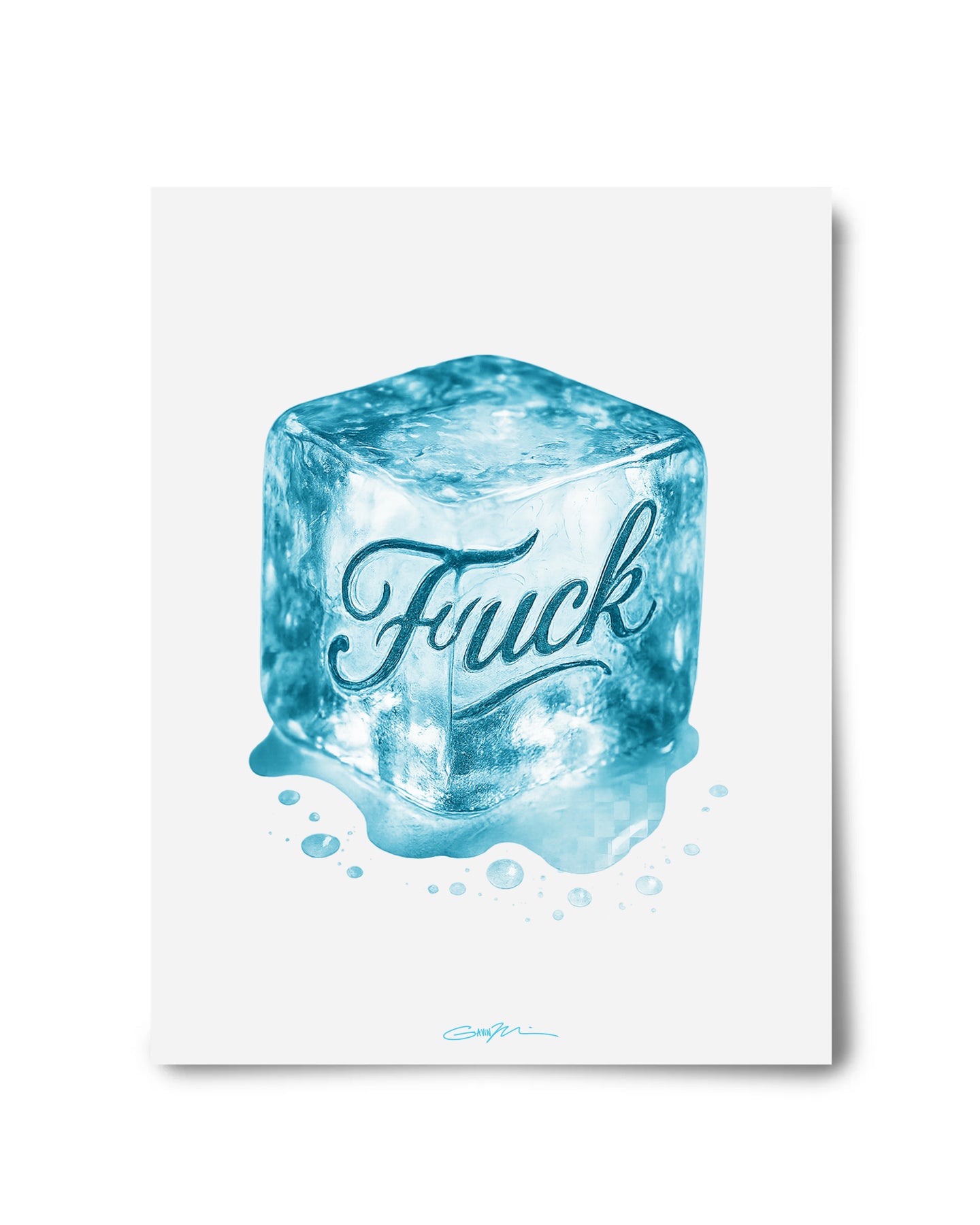 FUCK ICE PRINT