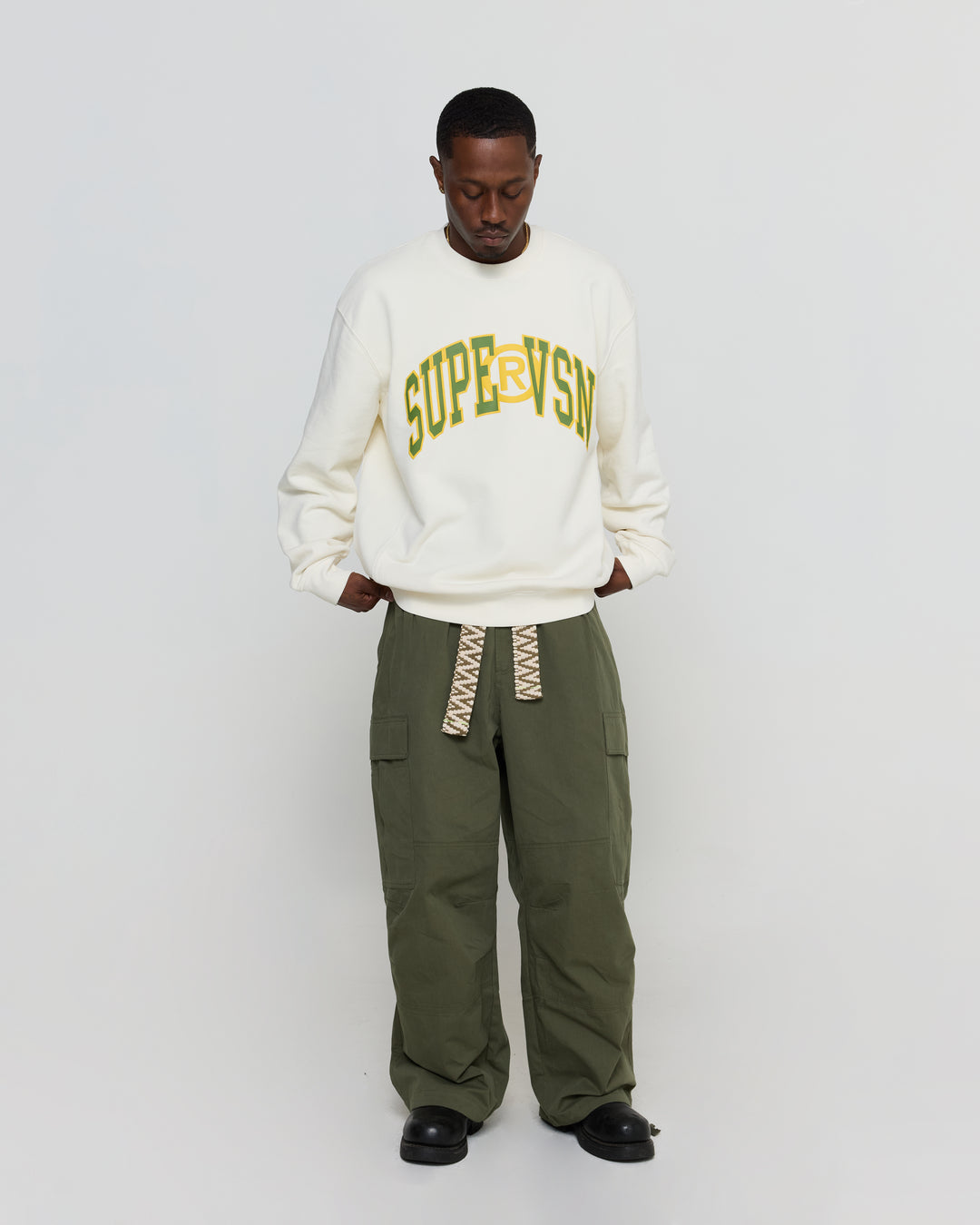 COLLEGIATE 2 TONE CREWNECK