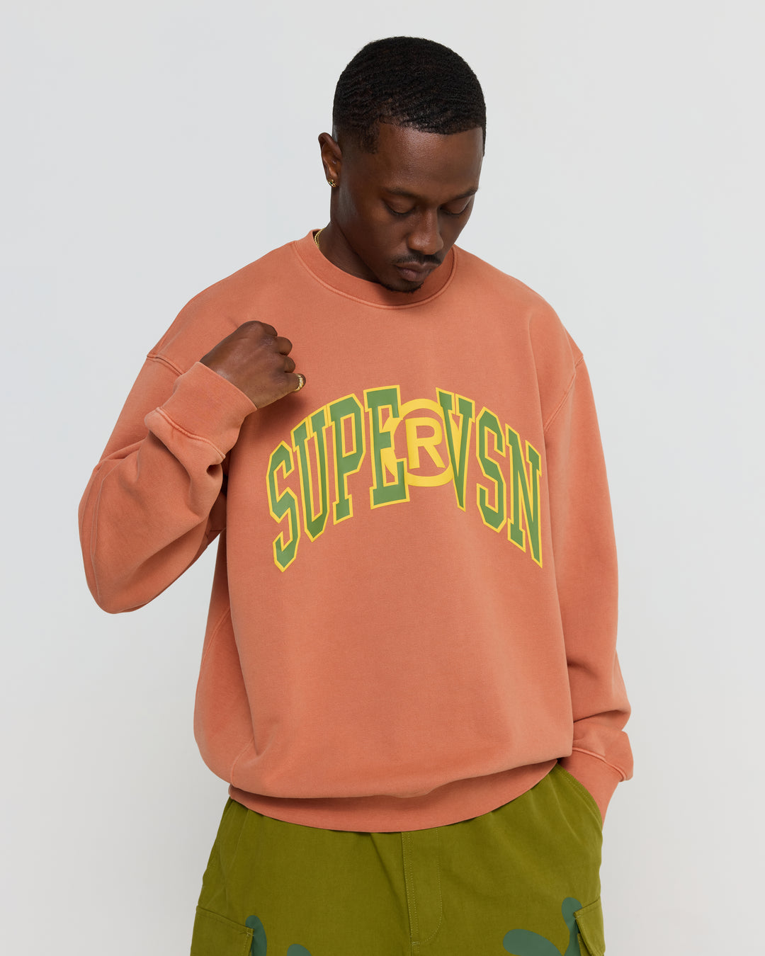 COLLEGIATE 2 TONE CREWNECK