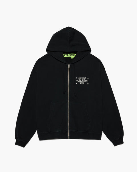 ぱ*ん様 conp 23aw hoodie archive y2k Y2k Spider Web Zip Up Hoodies Cool Graphic Print Oversized