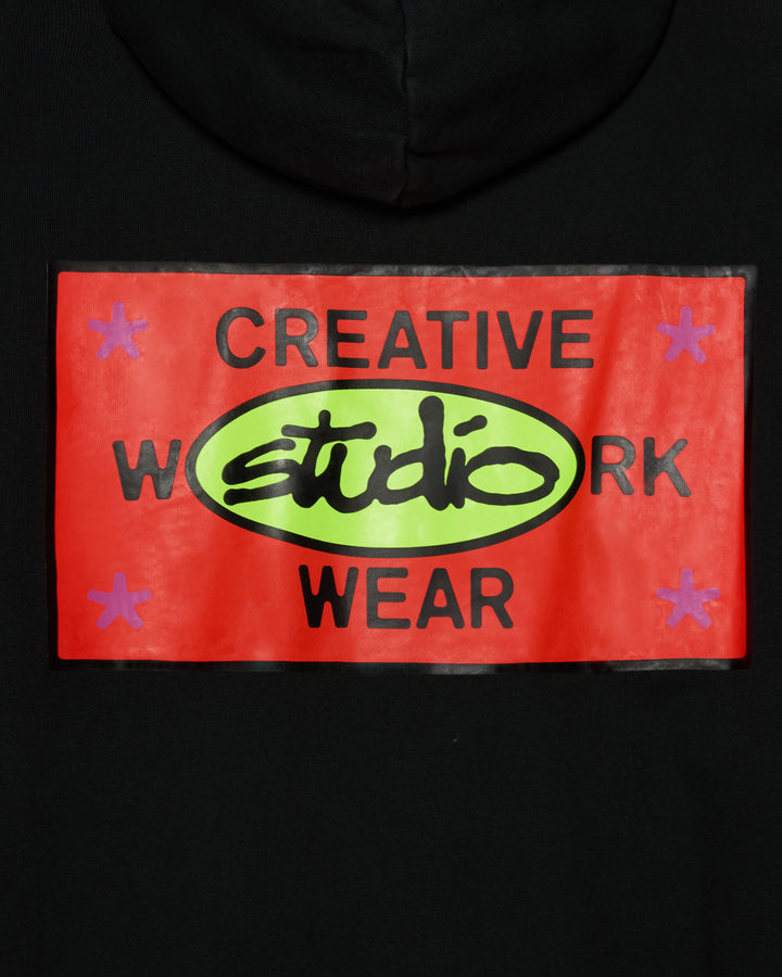 STUDIO LABEL LOGO HOODIE