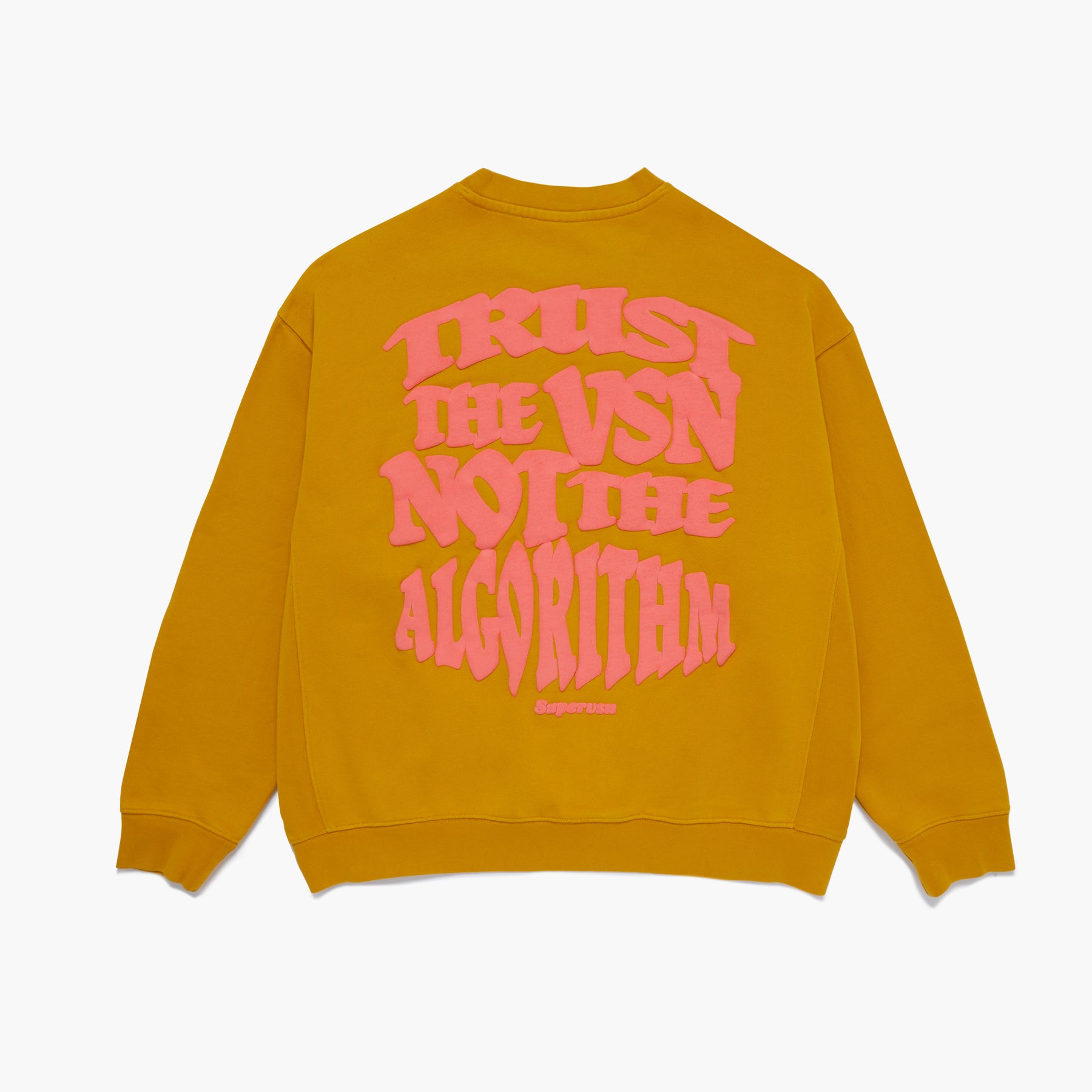 SUPERVSN x TOMMY - TRUST THE VSN CREWNECK (CITRUS