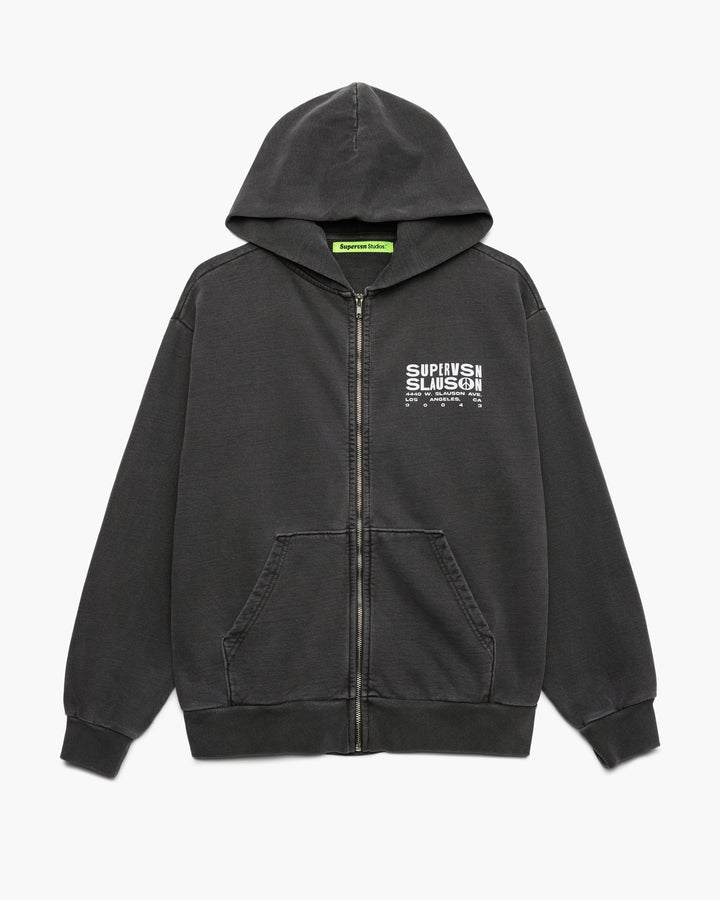 SLAUSON DOG ZIP HOODIE