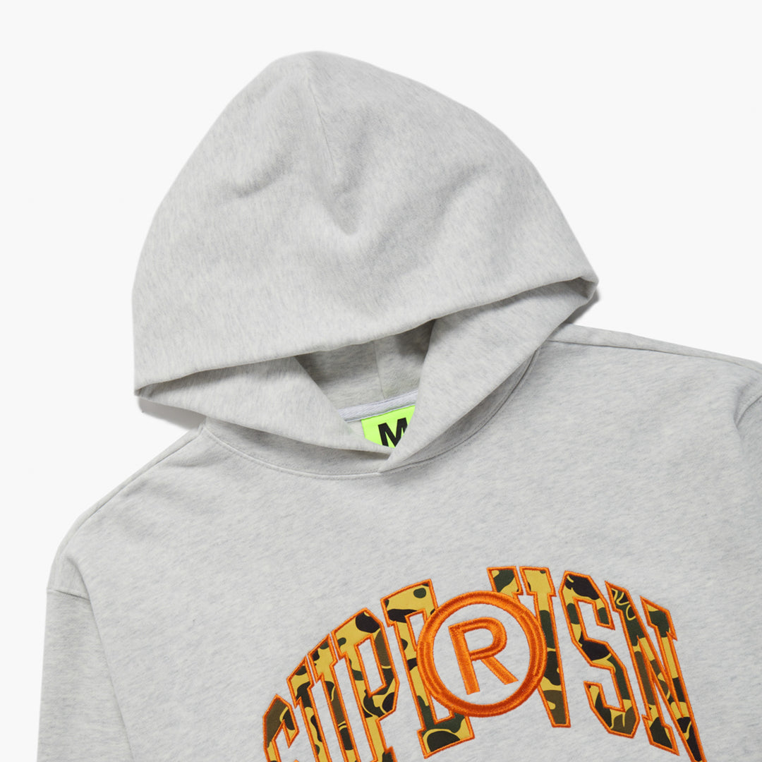 COLLEGIATE CAMO HOODIE