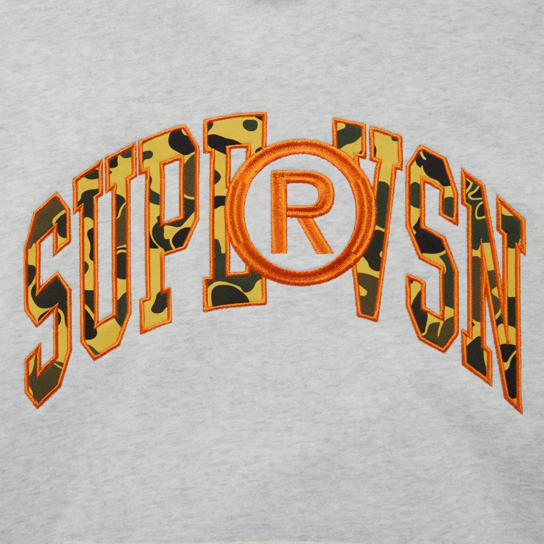 COLLEGIATE CAMO HOODIE