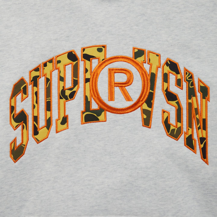 COLLEGIATE CAMO HOODIE