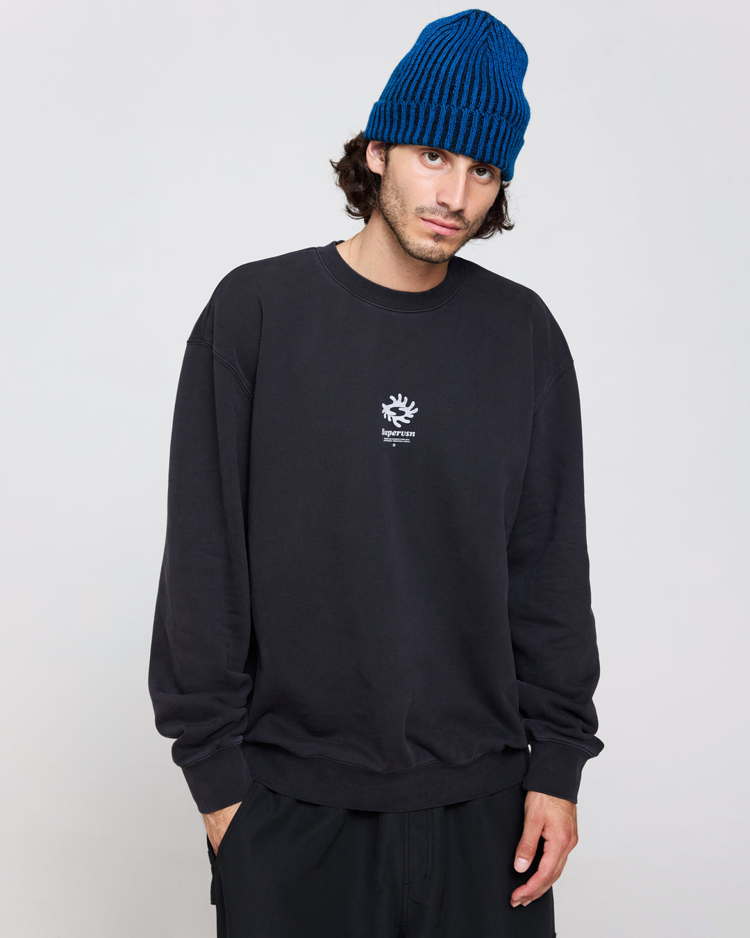 FREE FORM BLOCK  CREWNECK