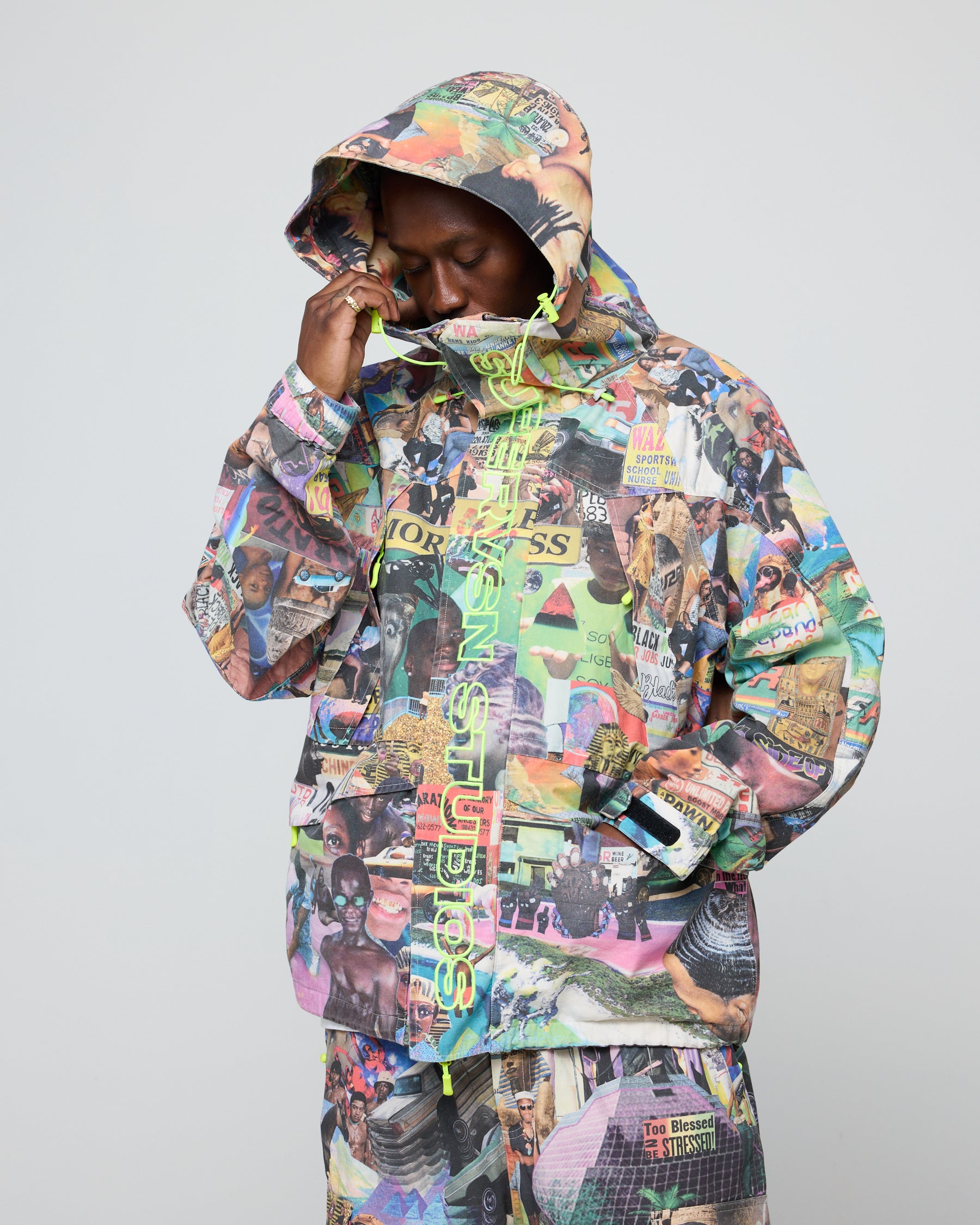 LAUREN HALSEY COLLAGE JACKET