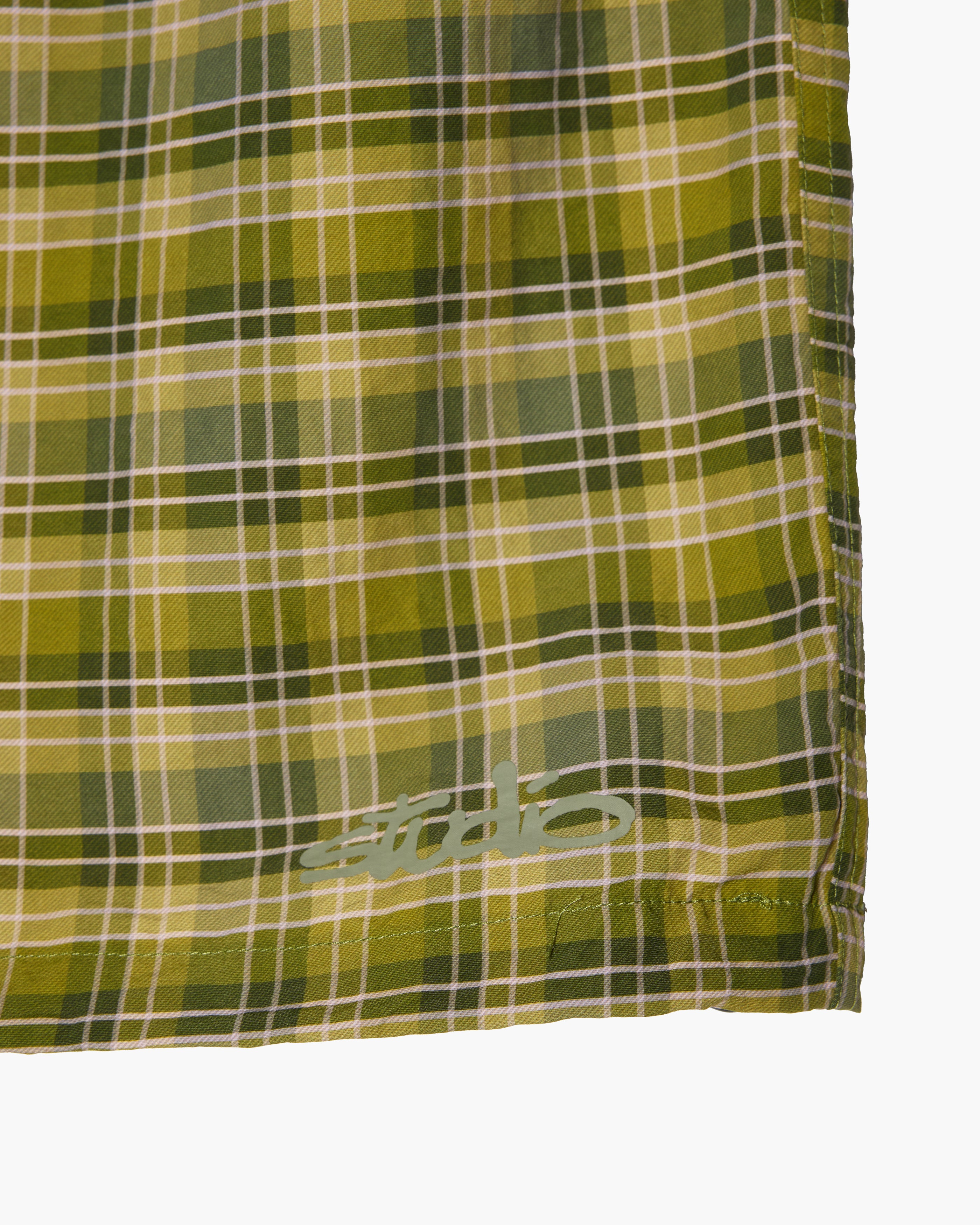 STUDIO PLAID SHORTS