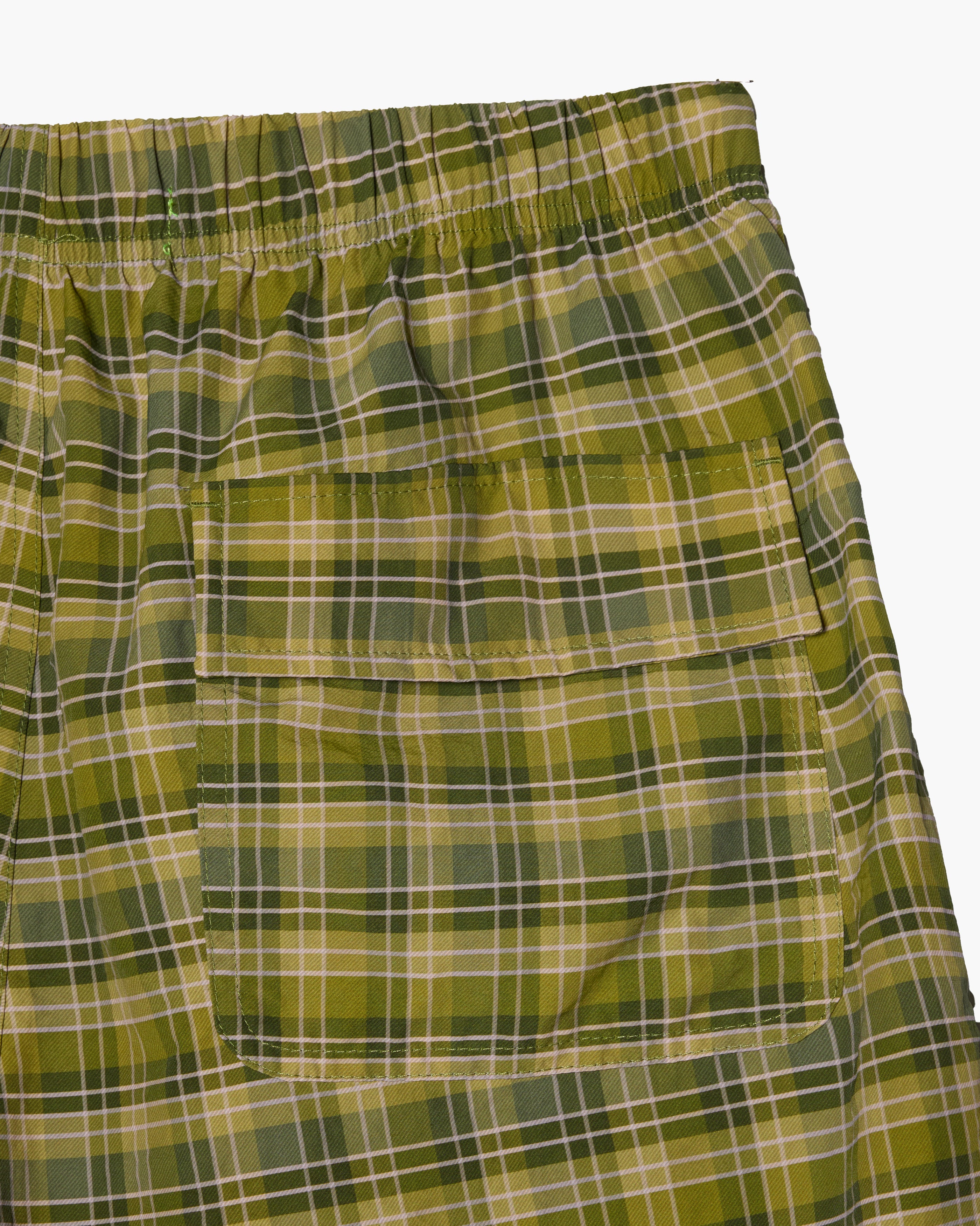 STUDIO PLAID SHORTS