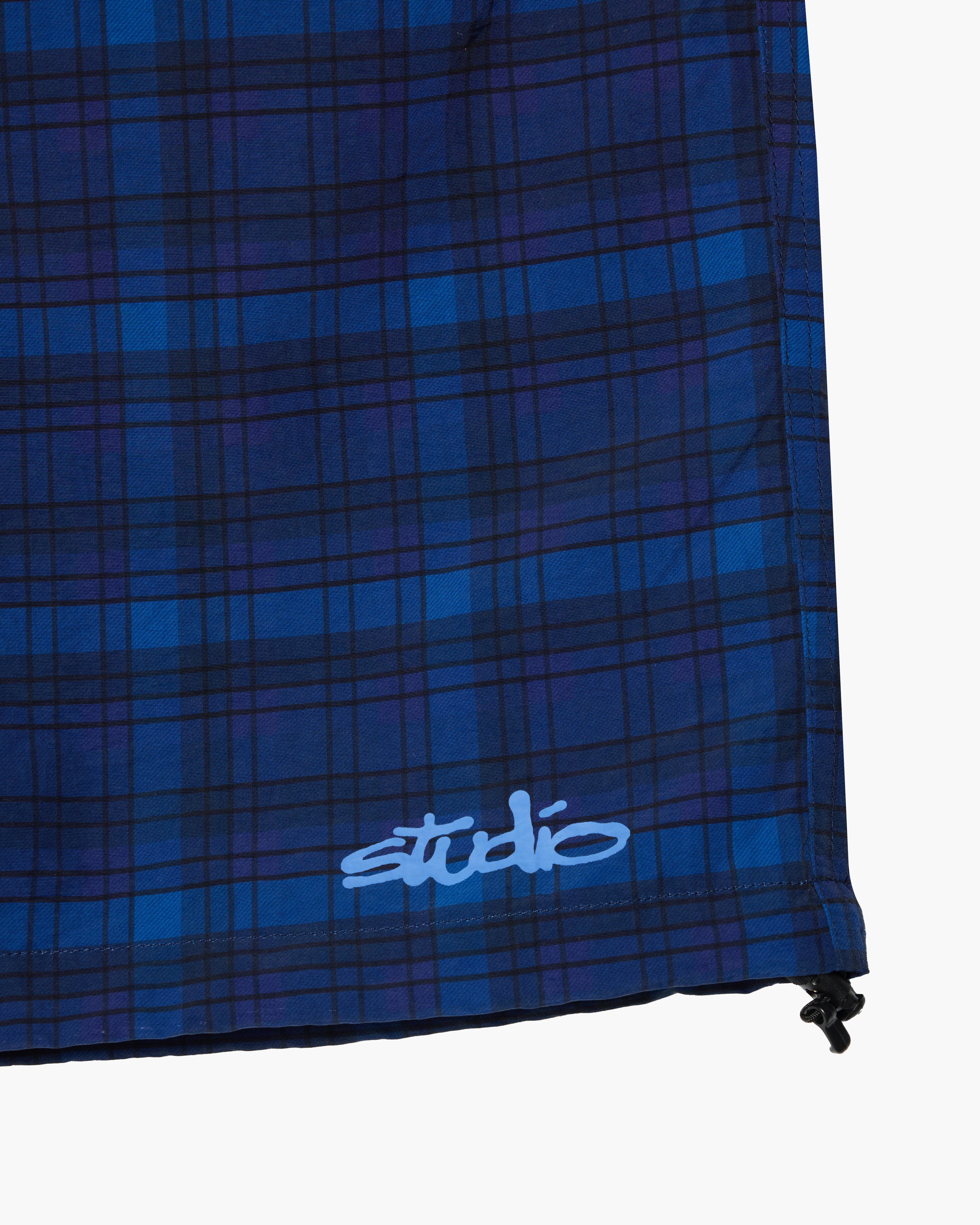 STUDIO PLAID SHORTS