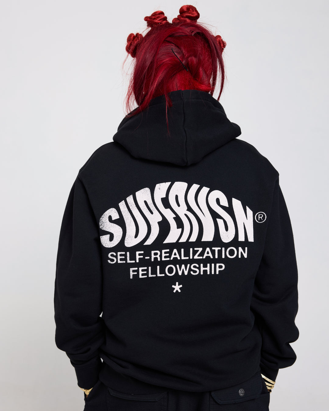 SELF REALIZATION ZIP UP HOODIE