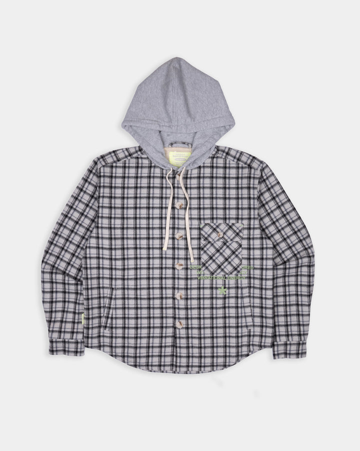 HOODED OVERSHIRT