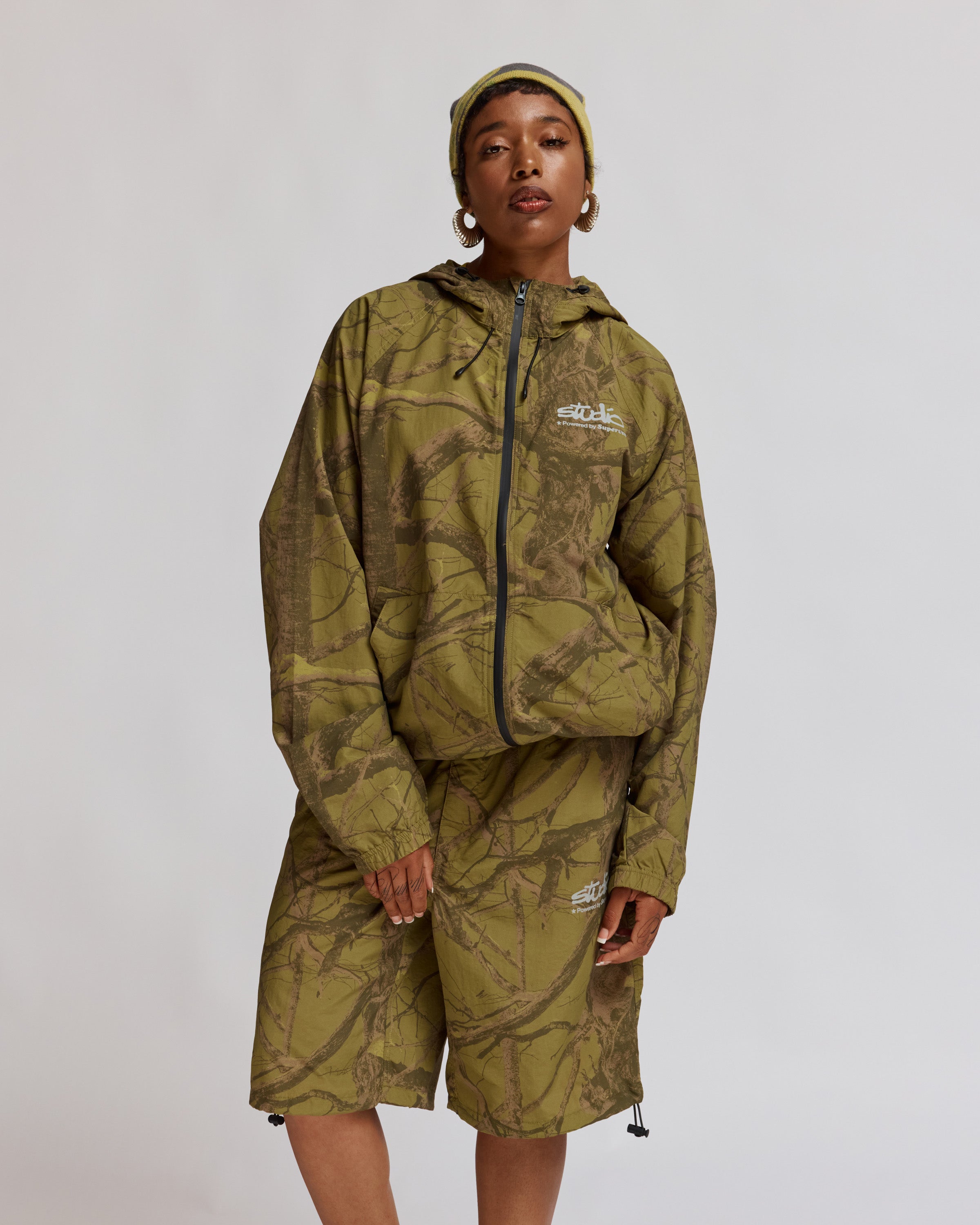 STUDIO CAMO SHORTS
