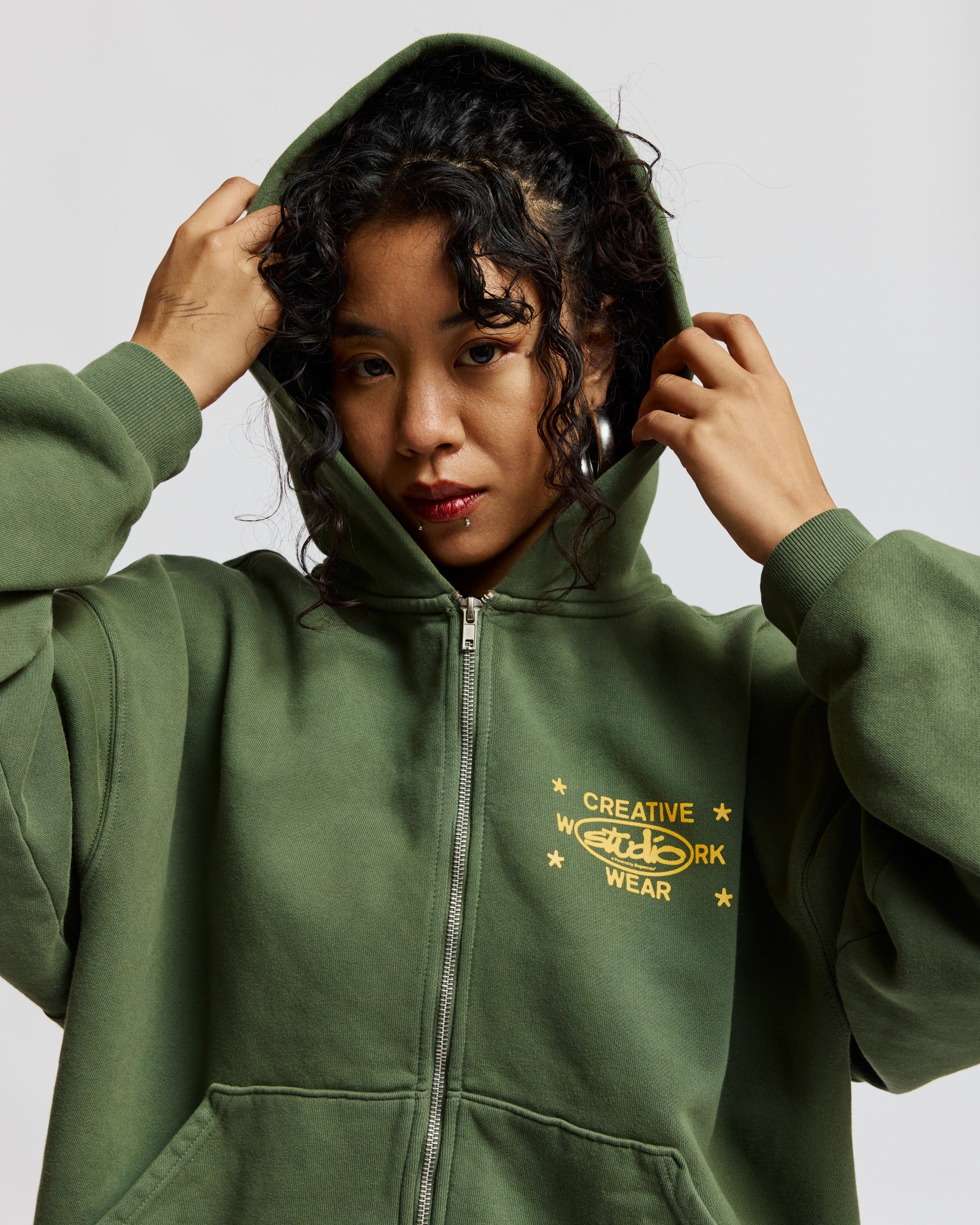 新品　BRIEFING WS LOGO HOODIE ウィメンズ　S STUDIO CWW ZIP HOODIE – Supervsn Studios