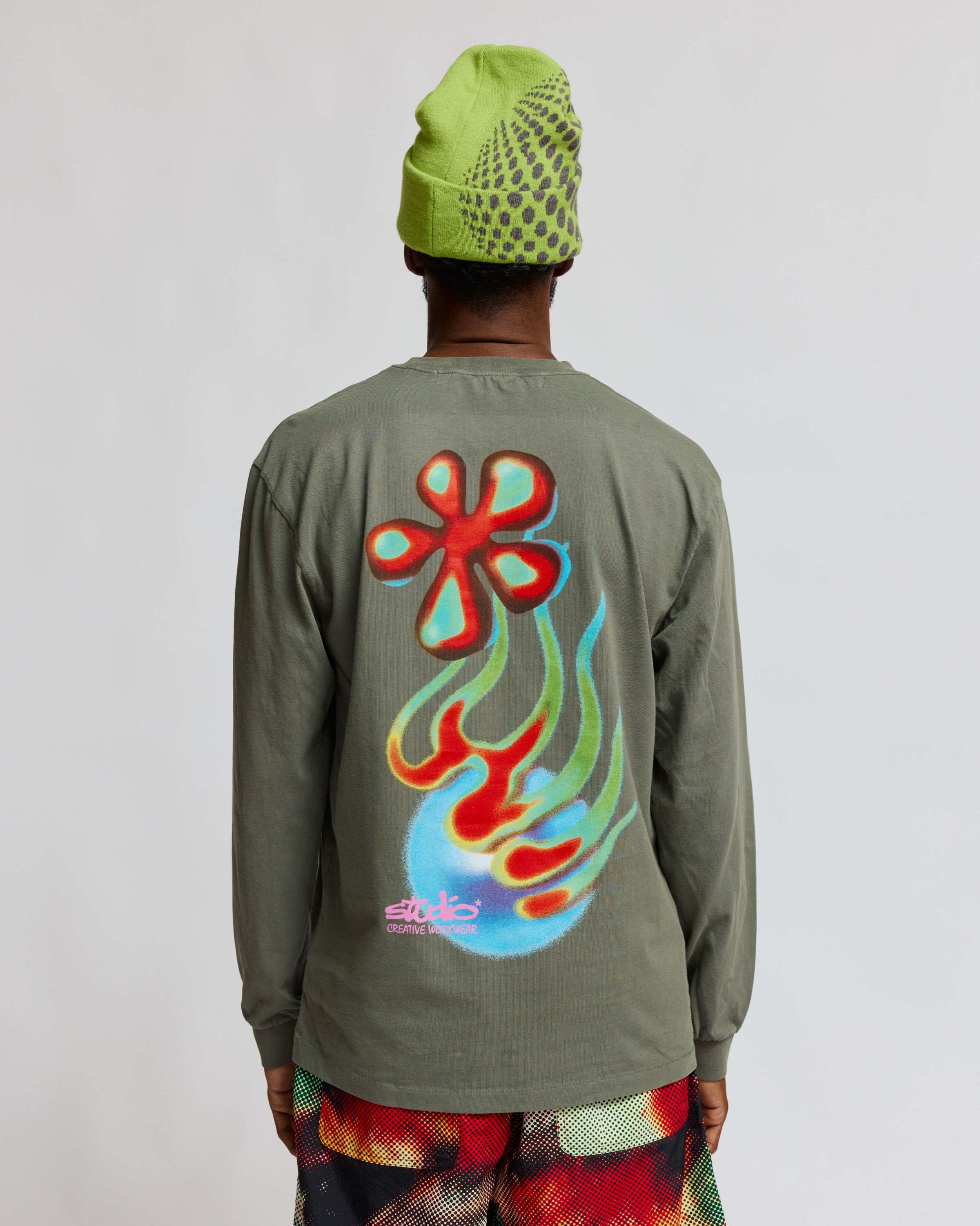 STUDIO ORBIT FOLD OVER BEANIE