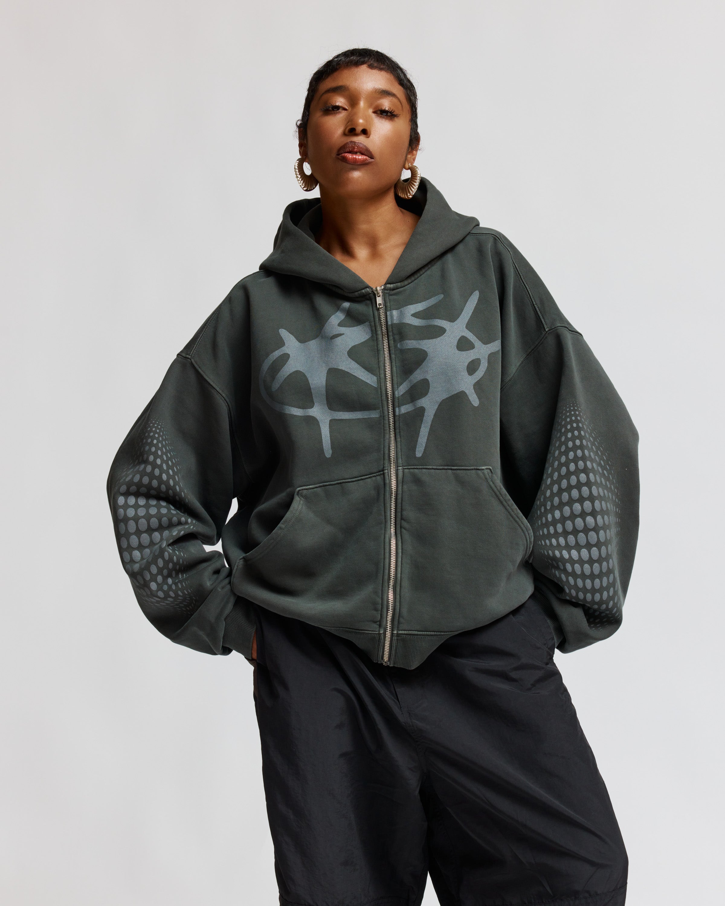 T*t様 plateau_studio x Randy R star zip u STUDIO STAR ZIP HOODIE – Supervsn Studios