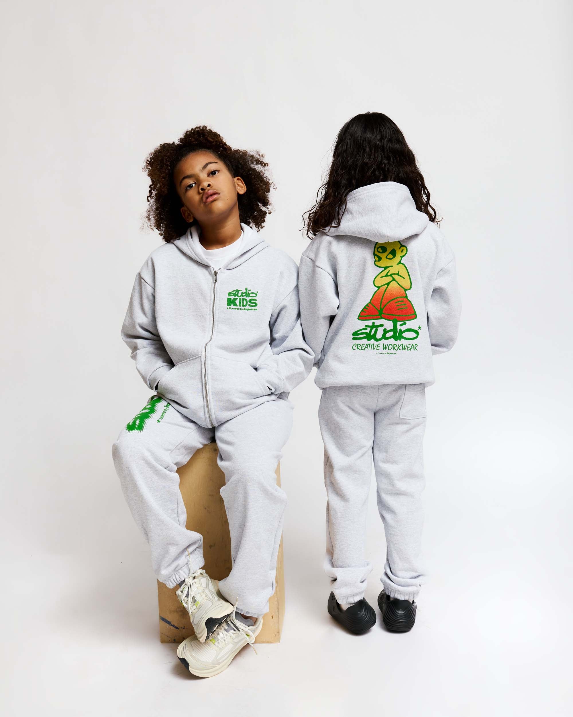 STUDIO KIDS THIRD EYE KID ZIP UP HOODIE – Supervsn Studios