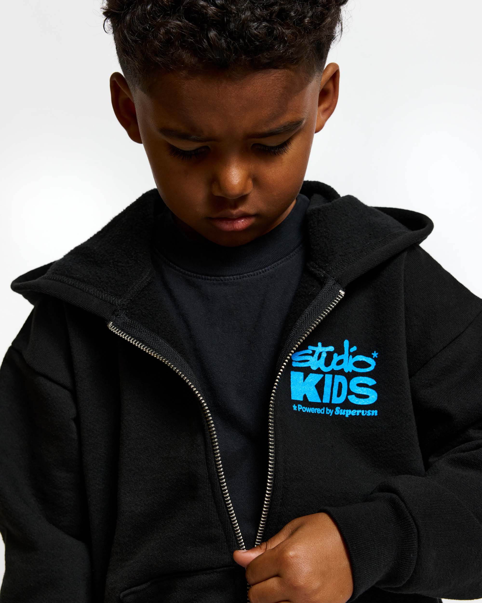 STUDIO KIDS THIRD EYE KID ZIP UP HOODIE – Supervsn Studios