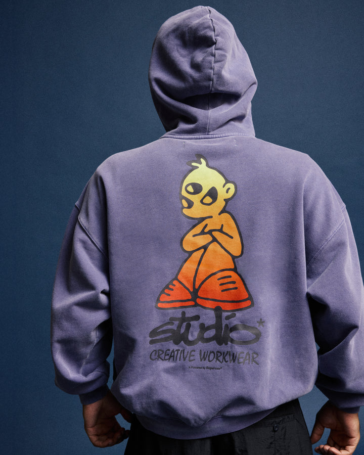 STUDIO THIRD EYE ZIP HOODIE