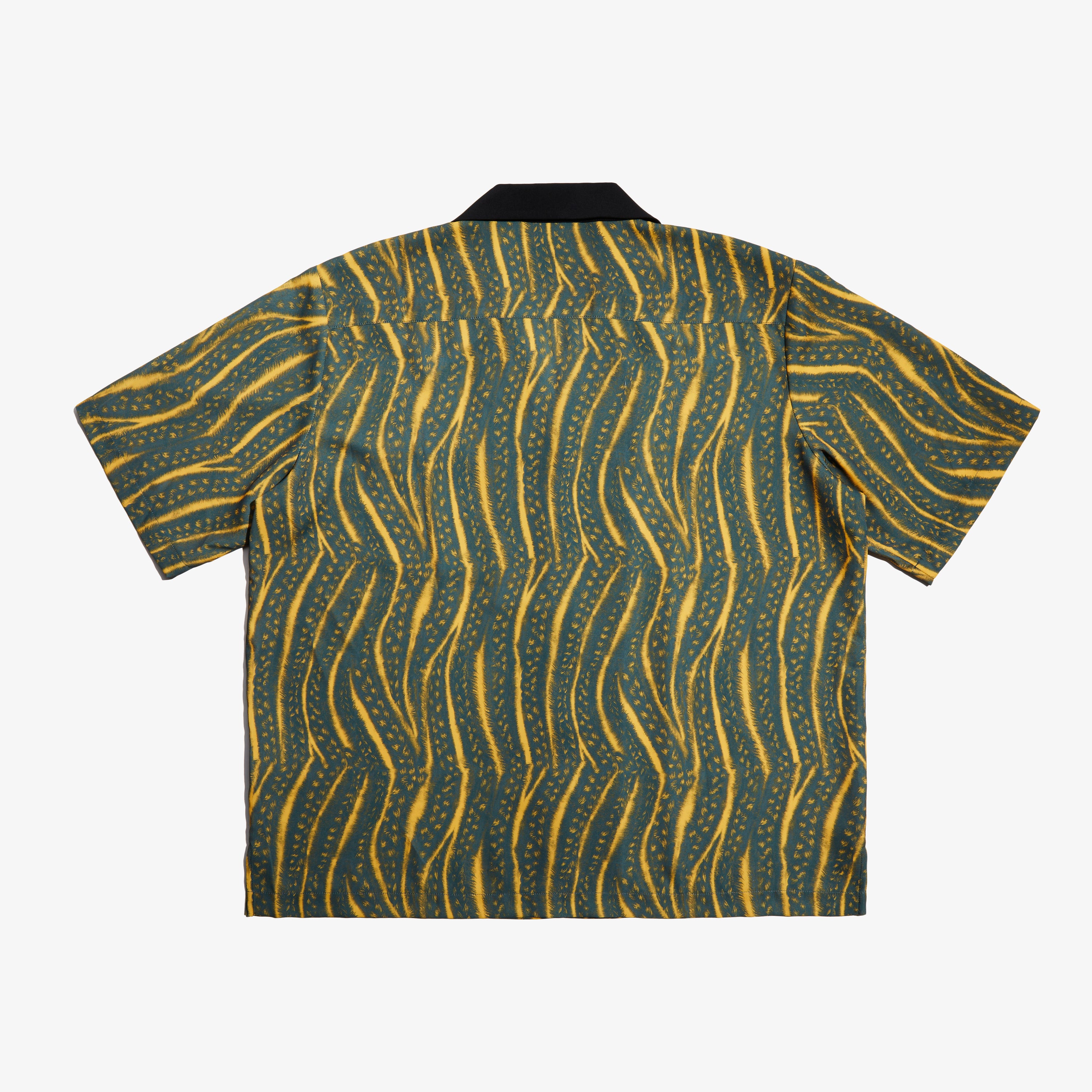 CORNROW CAMP COLLAR SHIRT (GOLD)