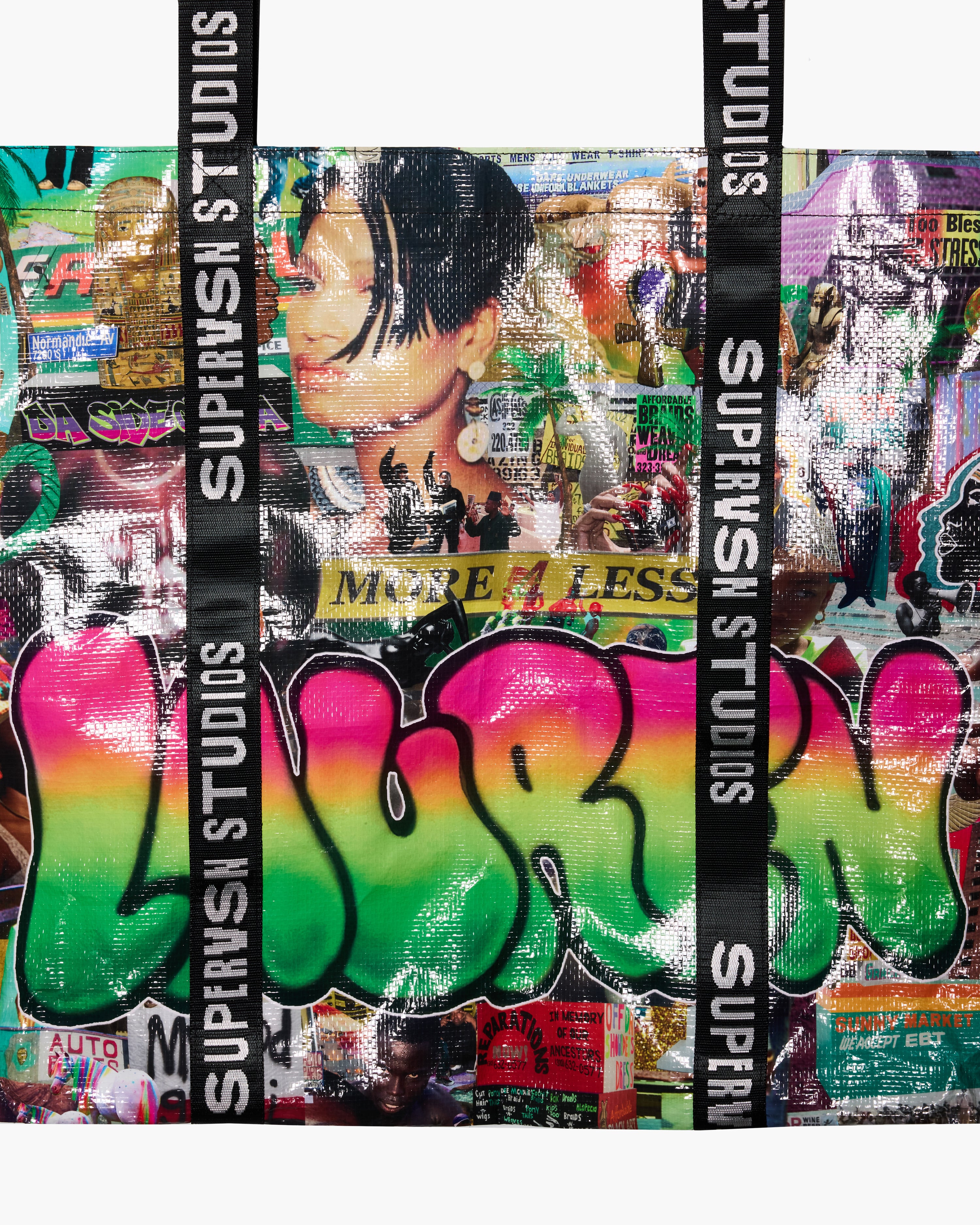 LAUREN HALSEY COLLAGE BAG