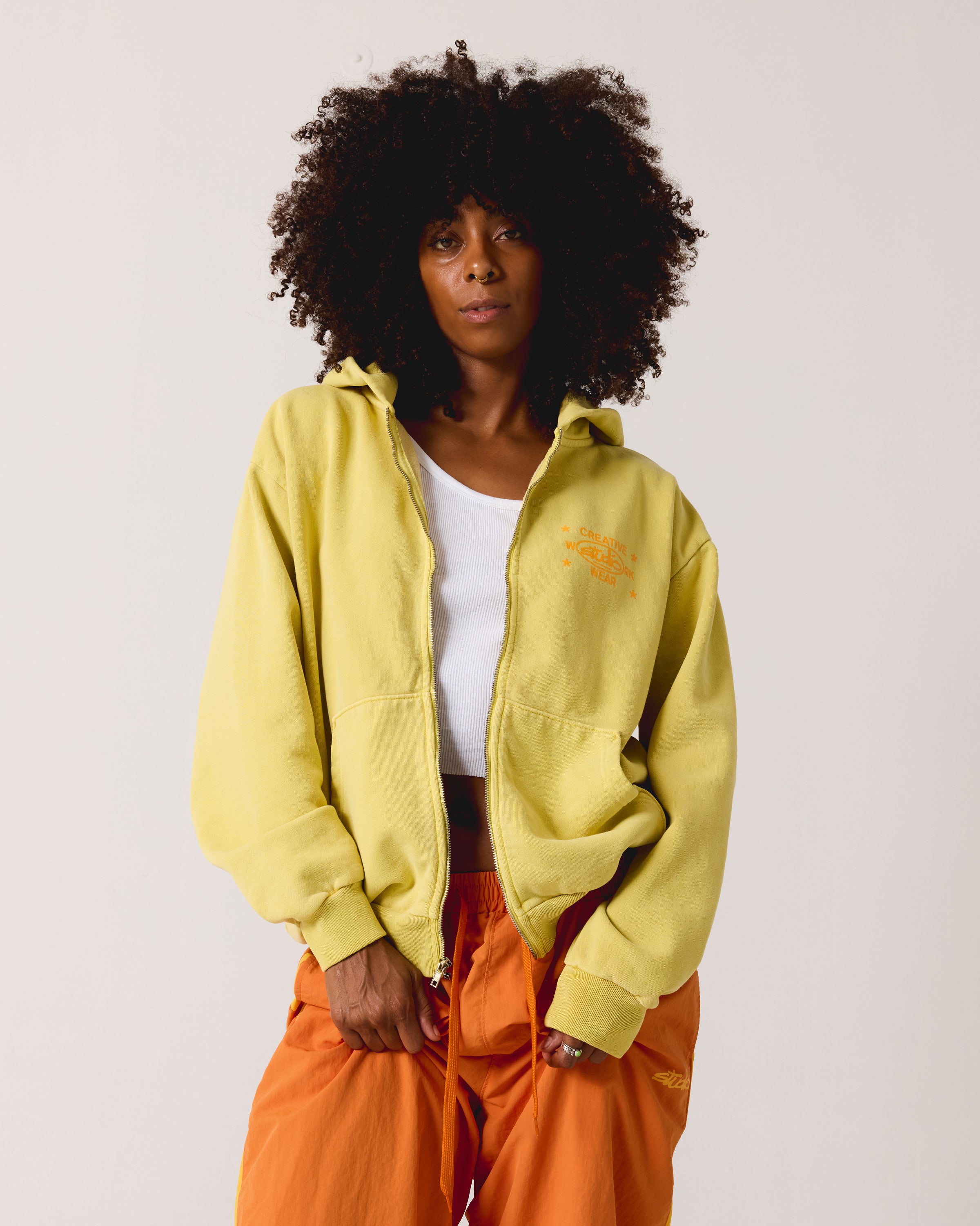 STUDIO CWW ZIP HOODIE